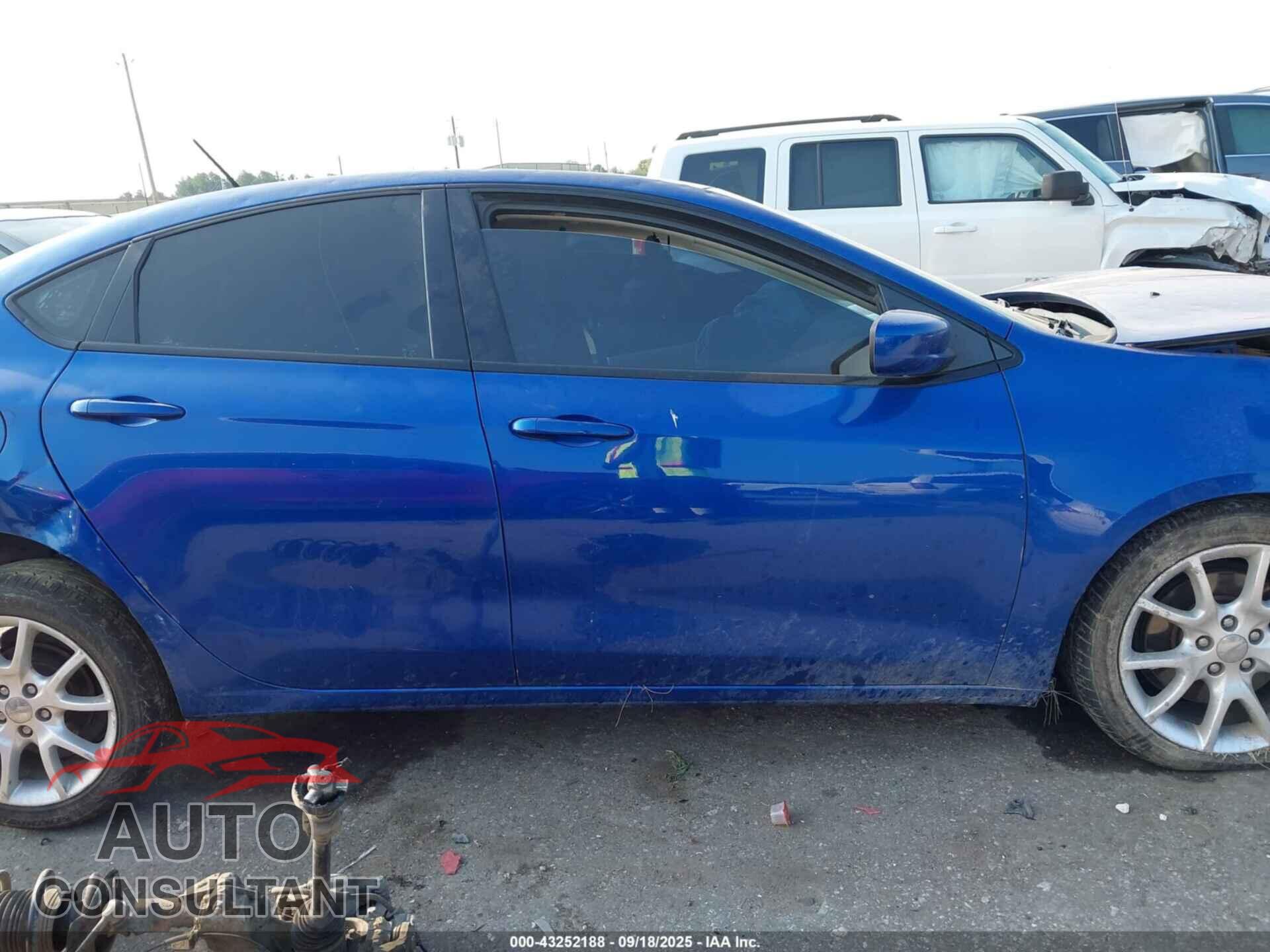 DODGE DART 2013 - 1C3CDFBA3DD157809