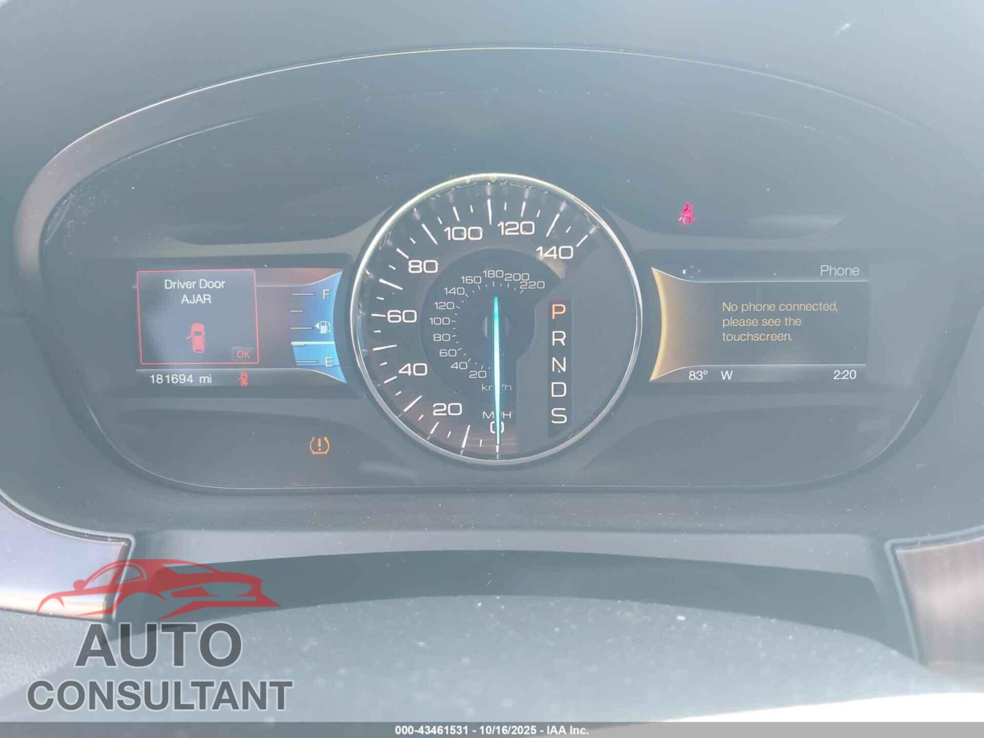 FORD EDGE 2014 - 2FMDK3KC4EBA07054
