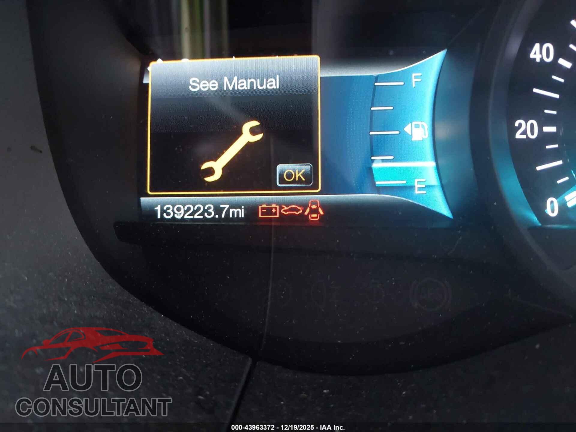FORD EDGE 2017 - 2FMPK4K93HBB58253