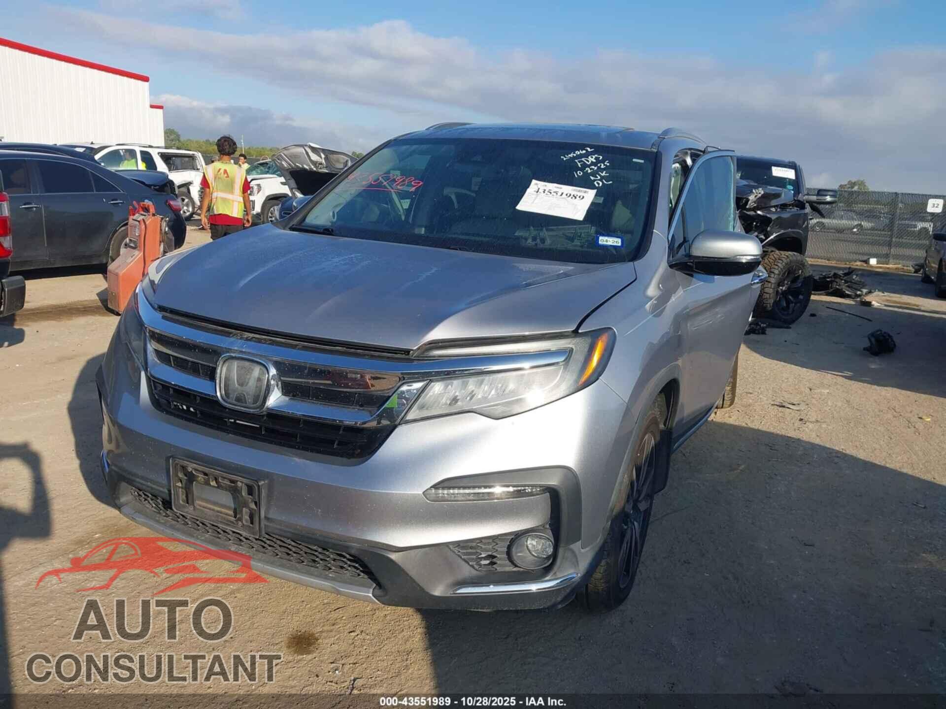HONDA PILOT 2020 - 5FNYF5H60LB000139