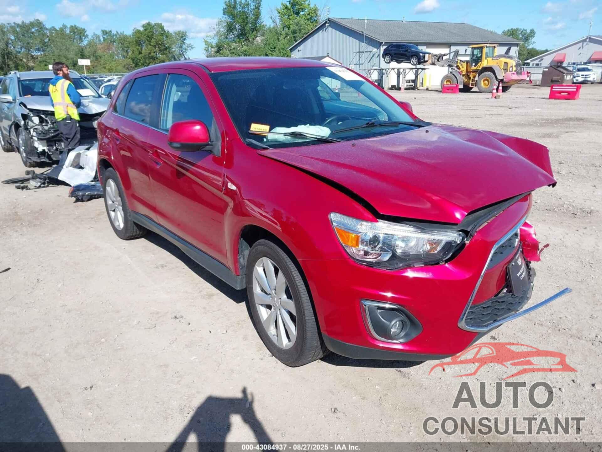 MITSUBISHI OUTLANDER SPORT 2014 - 4A4AR4AU6EE024454