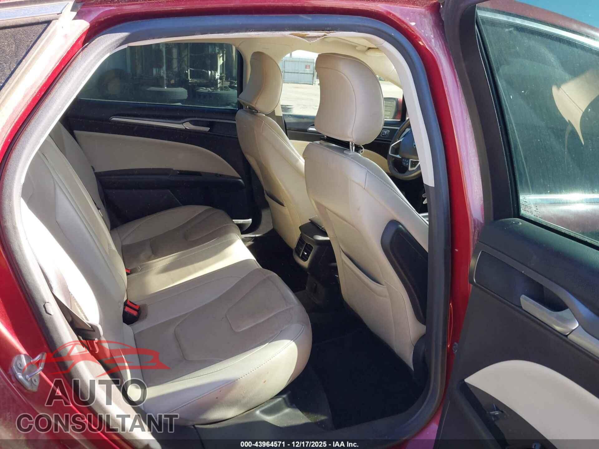 FORD FUSION 2016 - 3FA6P0K98GR250412