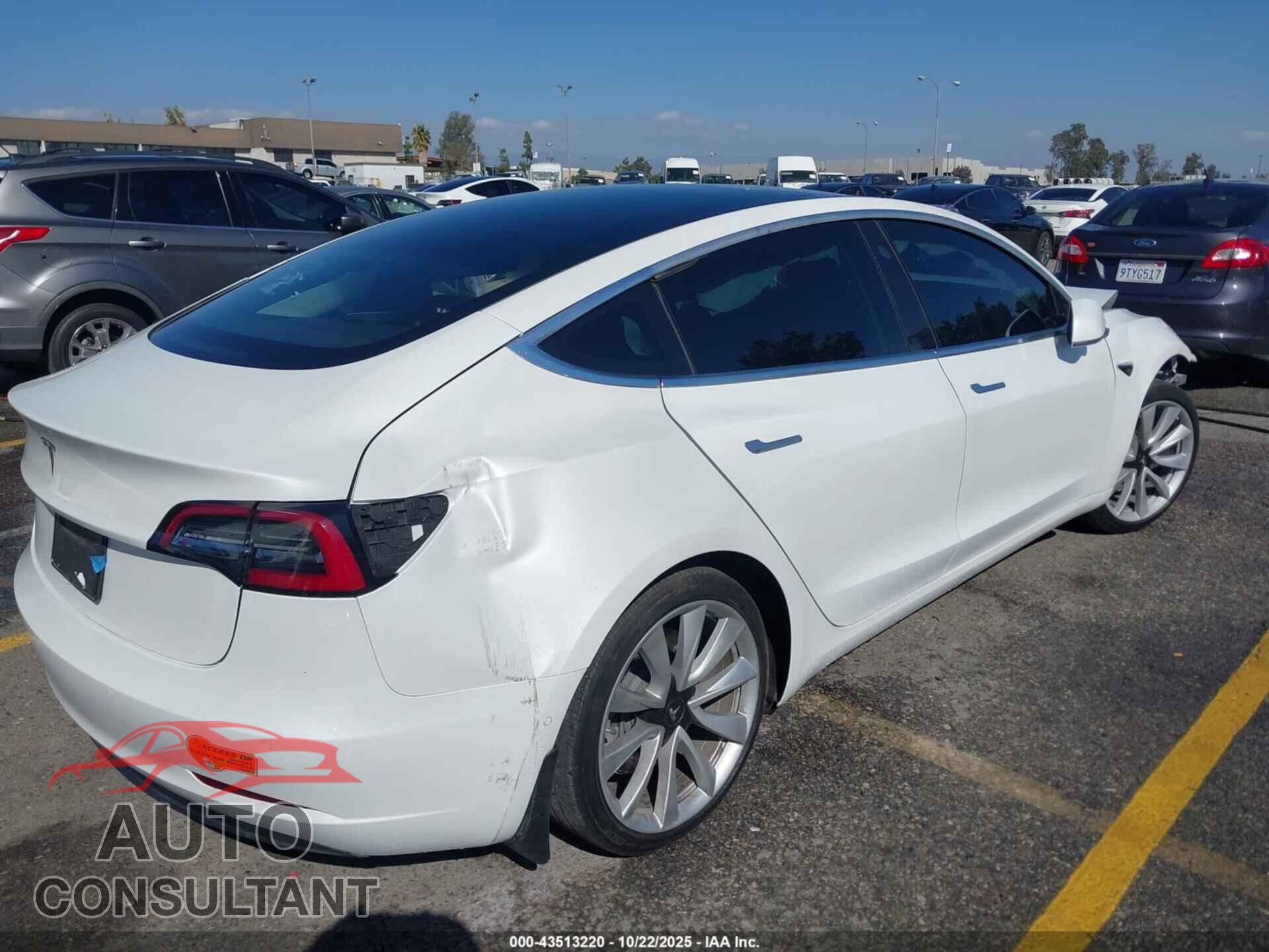TESLA MODEL 3 2020 - 5YJ3E1EA0LF634341