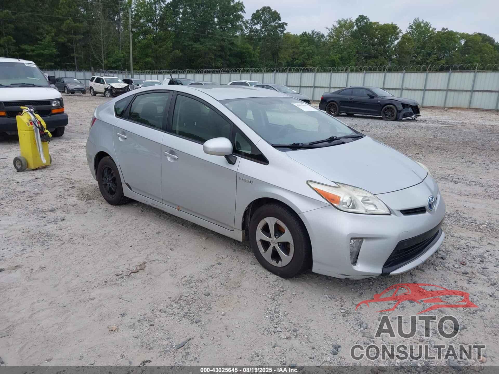 TOYOTA PRIUS 2015 - JTDKN3DU4F0426307