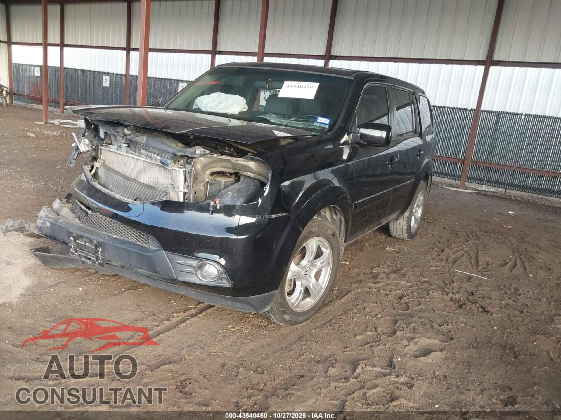 HONDA PILOT 2014 - 5FNYF3H74EB026551