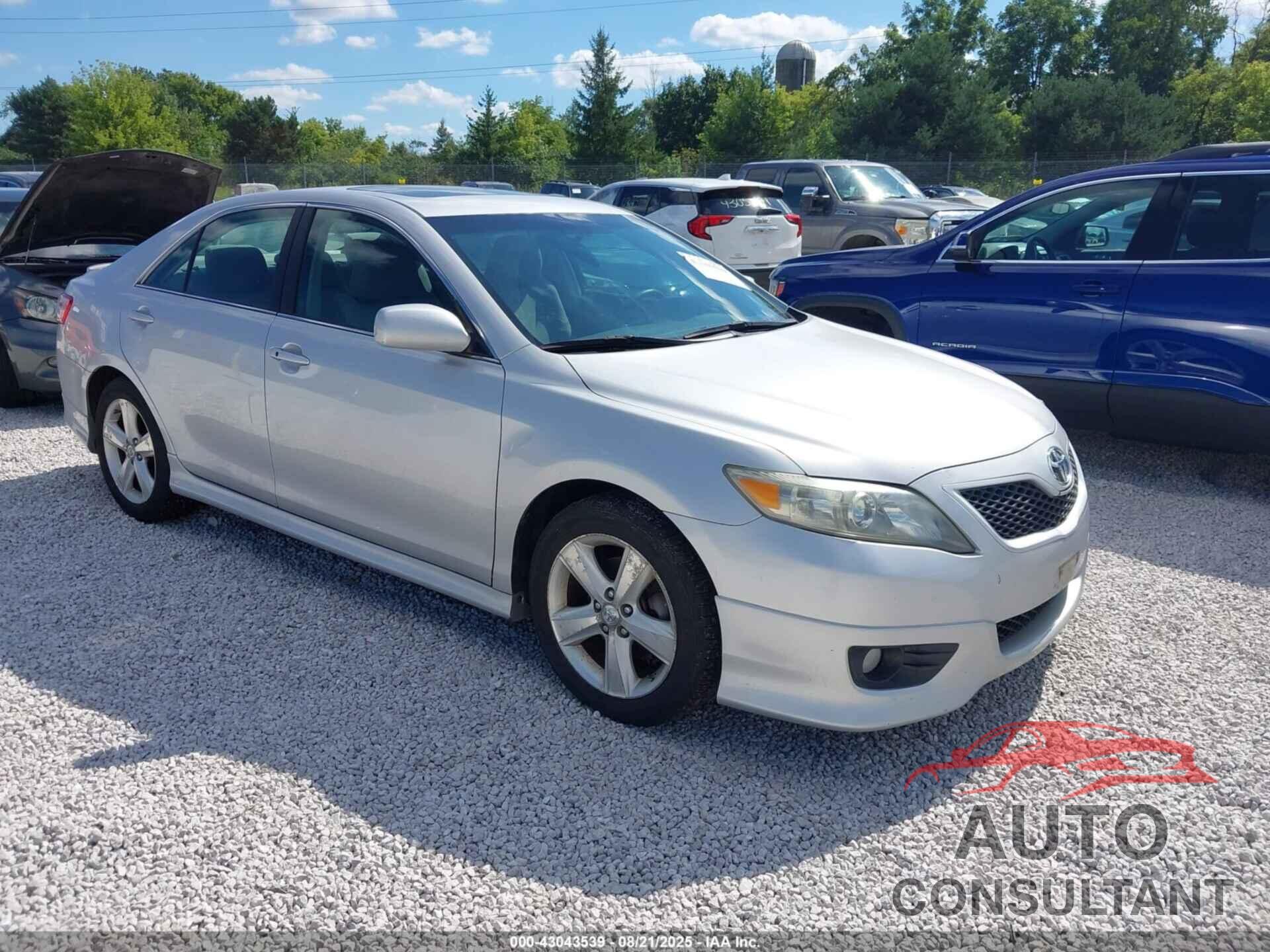 TOYOTA CAMRY 2011 - 4T1BF3EK6BU217417