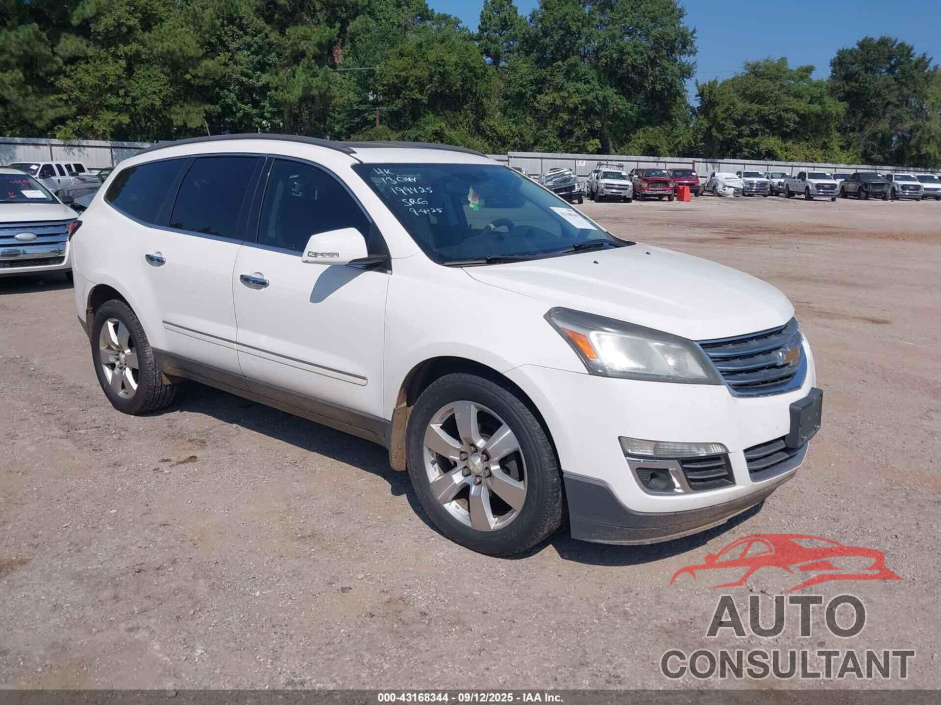 CHEVROLET TRAVERSE 2013 - 1GNKVLKD0DJ199425
