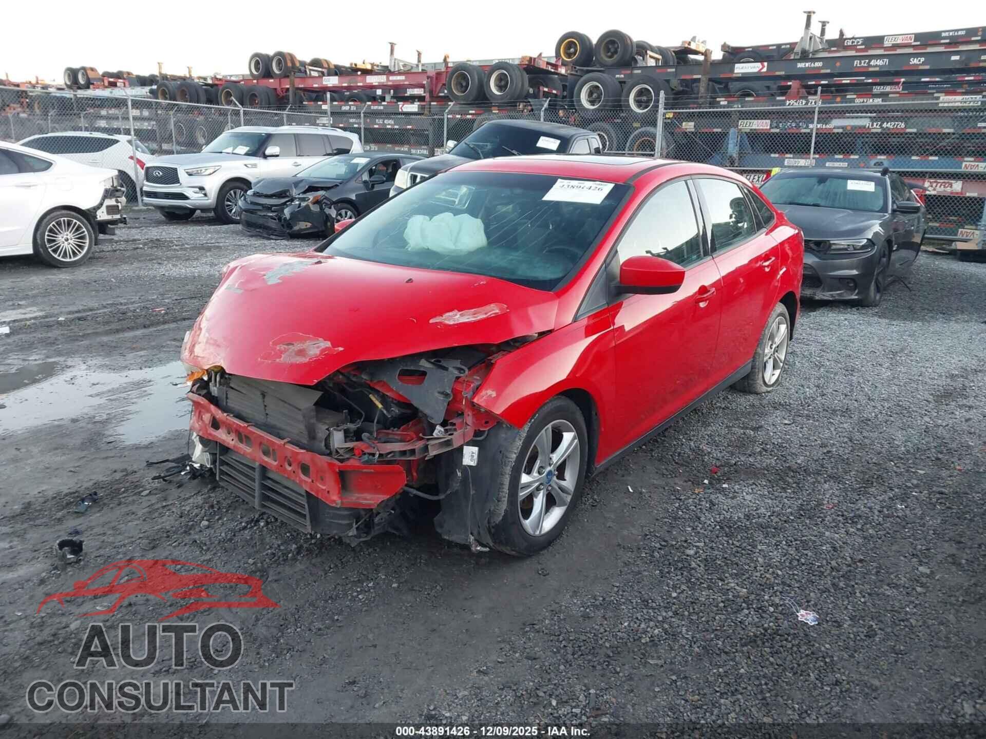 FORD FOCUS 2012 - 1FAHP3F25CL360253