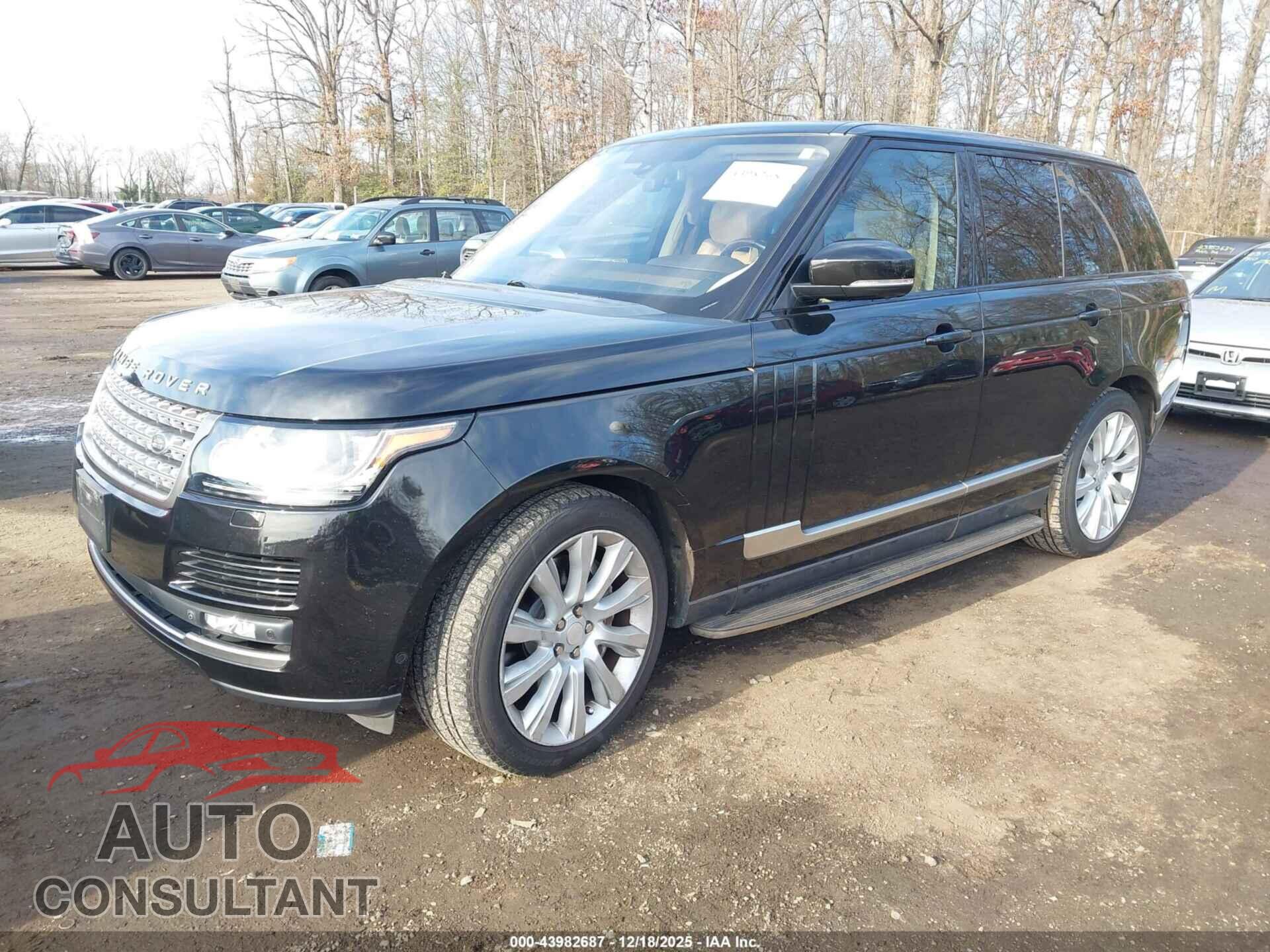LAND ROVER RANGE ROVER 2014 - SALGS2EFXEA152444