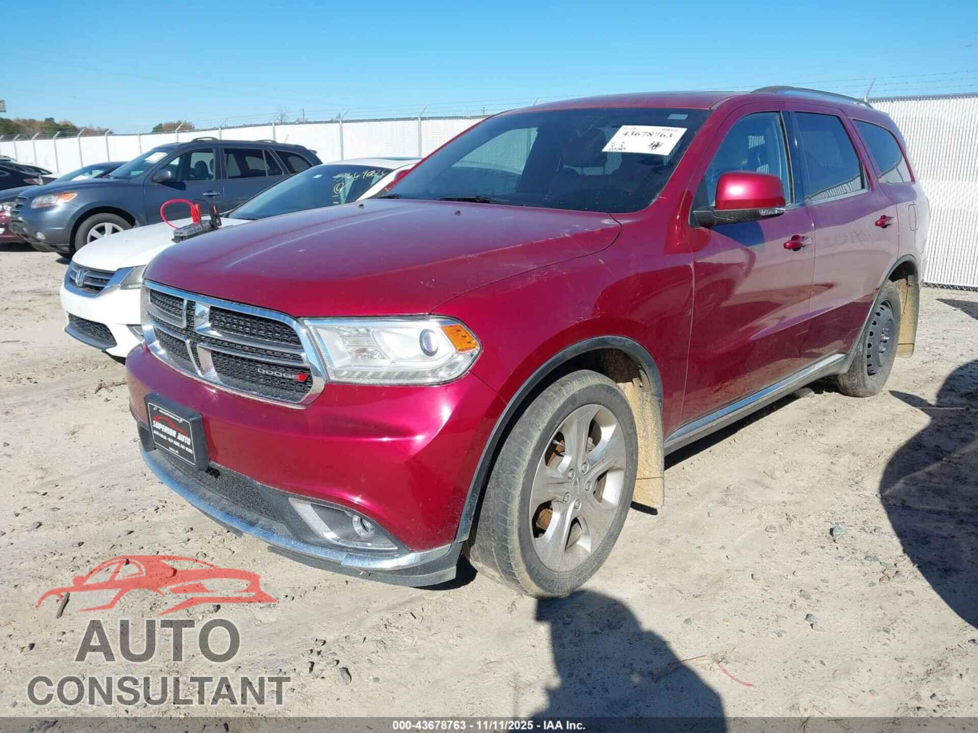 DODGE DURANGO 2014 - 1C4RDHDG5EC597489