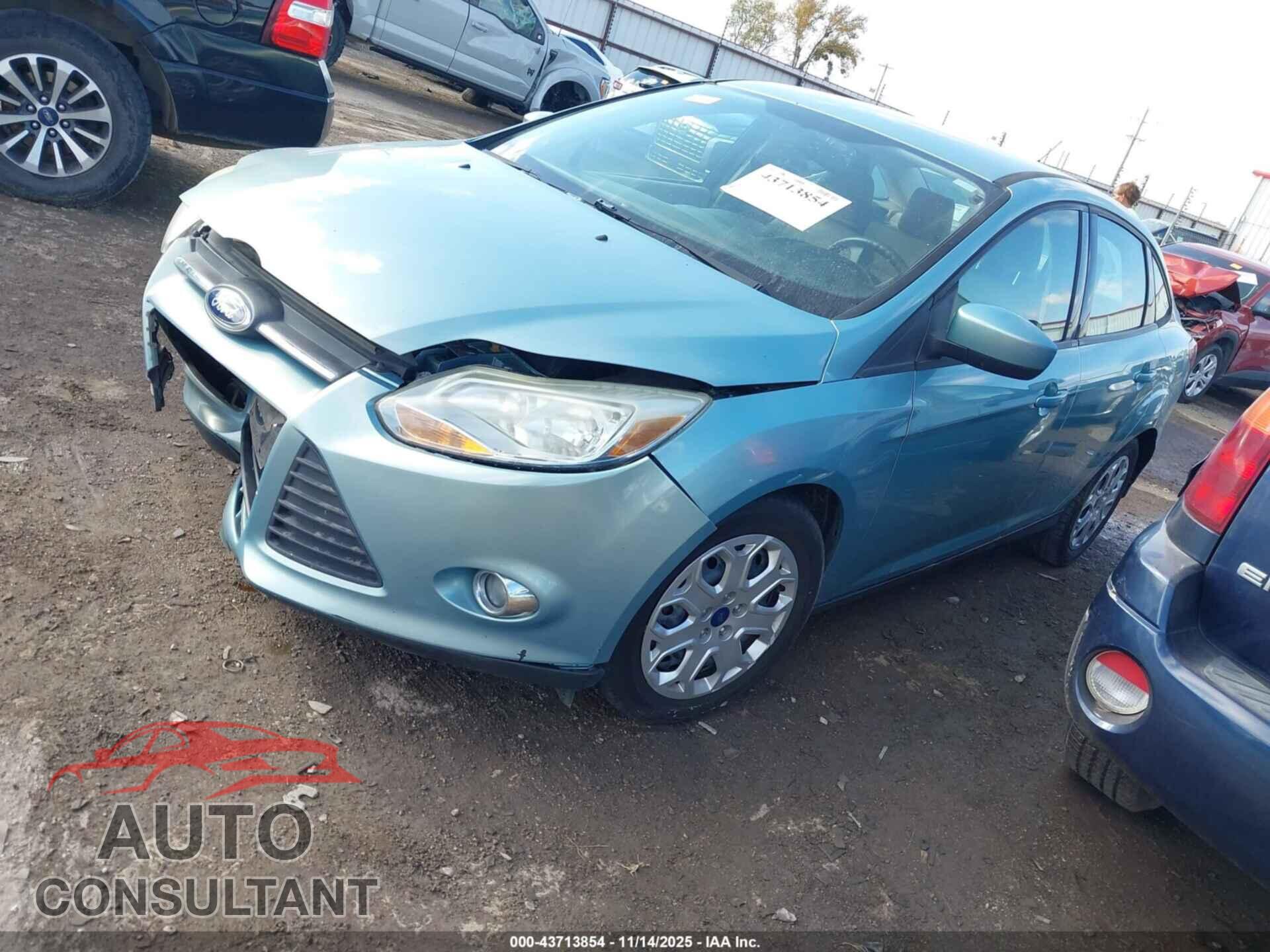 FORD FOCUS 2012 - 1FAHP3F29CL470075