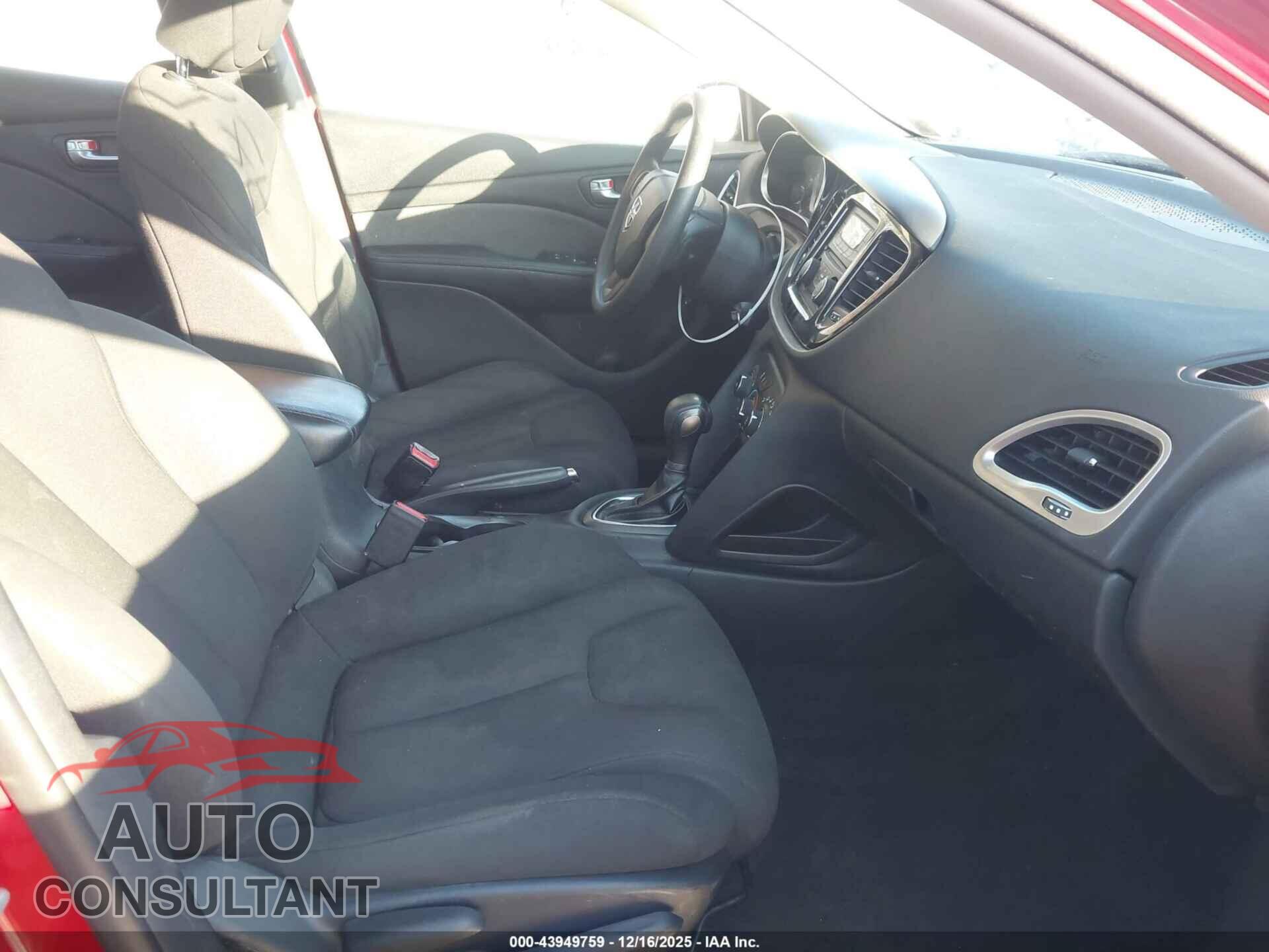 DODGE DART 2013 - 1C3CDFAA0DD105376
