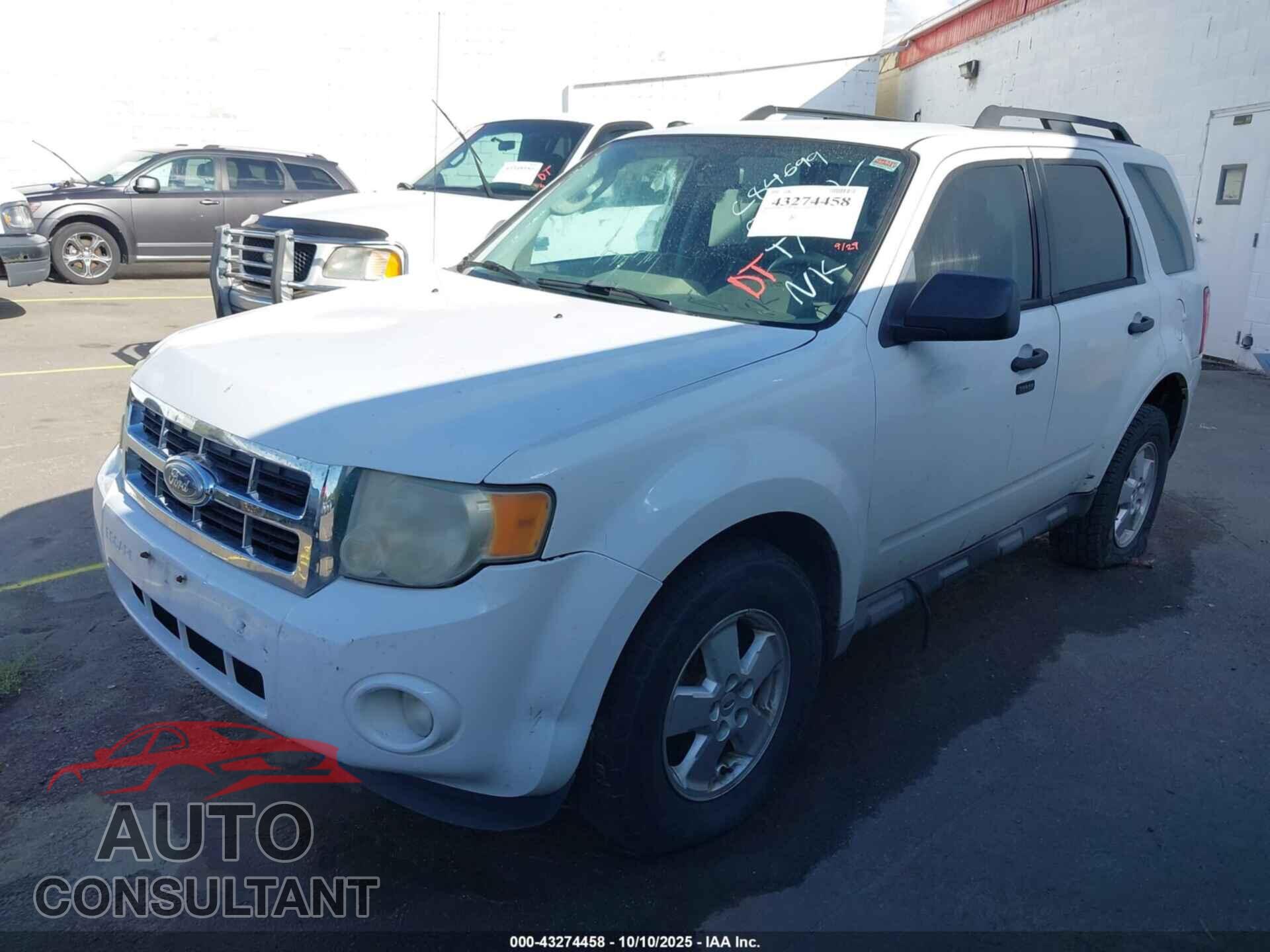 FORD ESCAPE 2010 - 1FMCU9DG8AKC84699