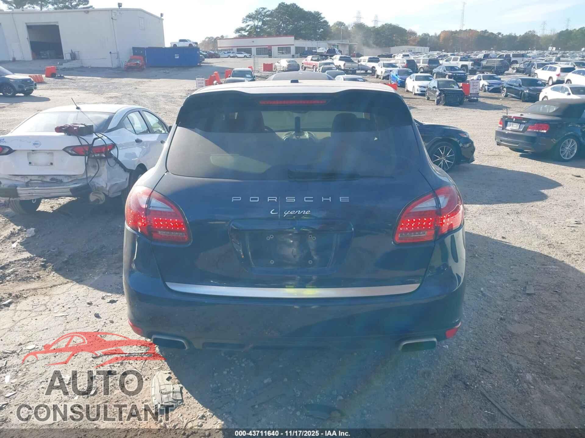 PORSCHE CAYENNE 2012 - WP1AA2A25CLA05080