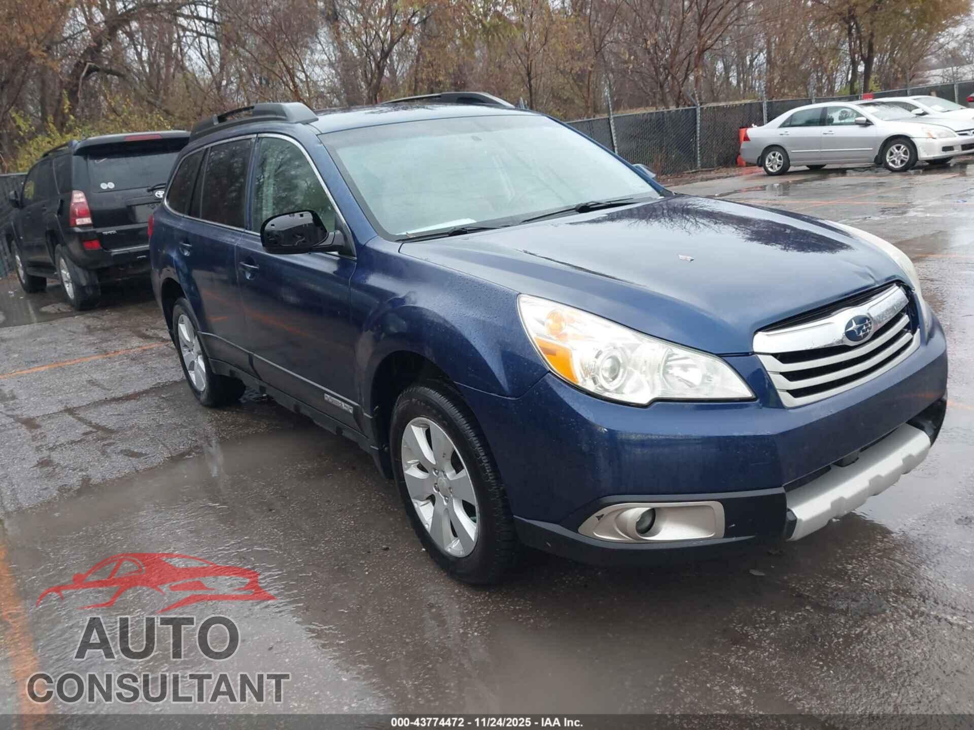 SUBARU OUTBACK 2011 - 4S4BRCCC8B3353086