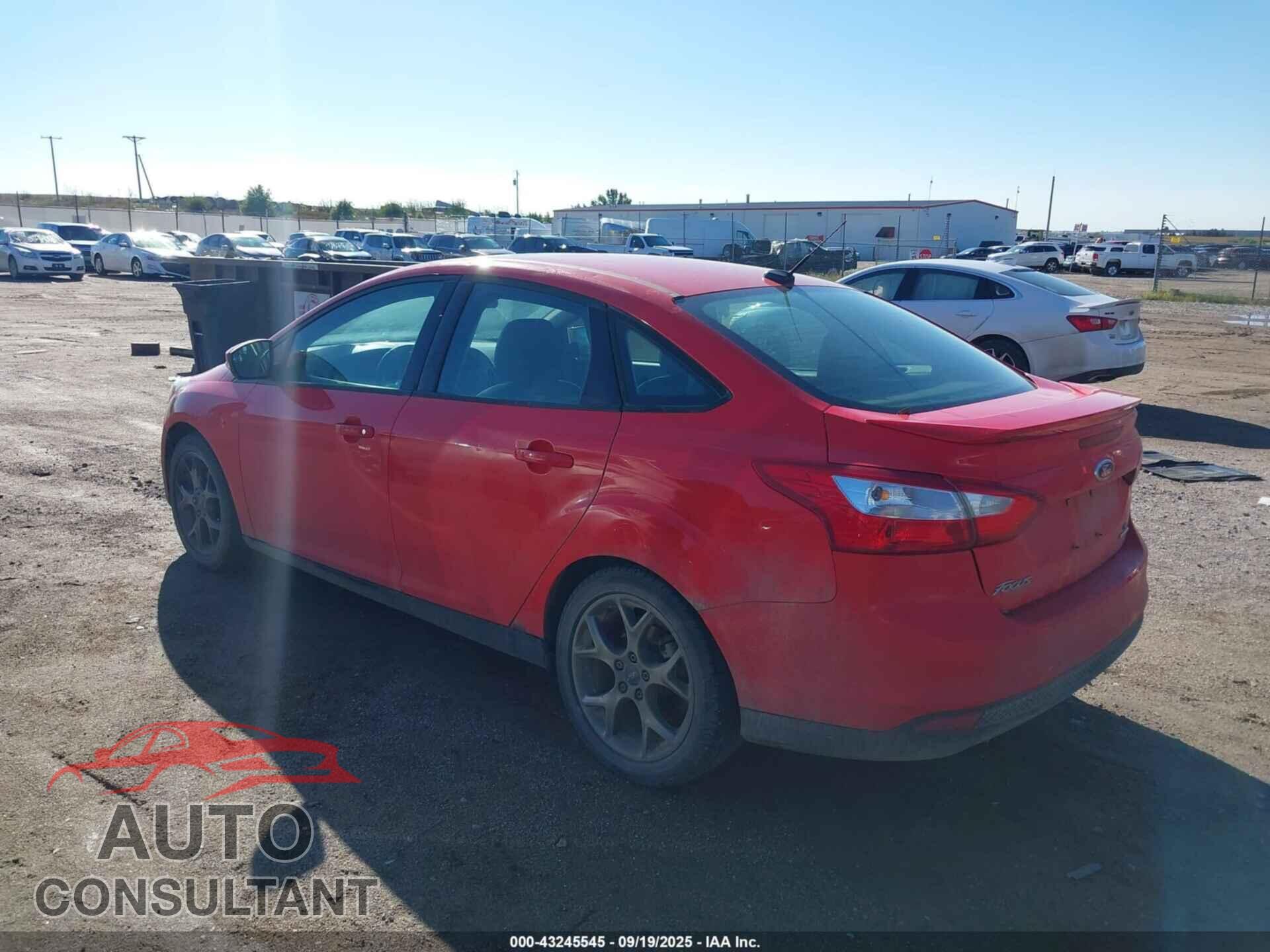FORD FOCUS 2013 - 1FADP3F22DL116494