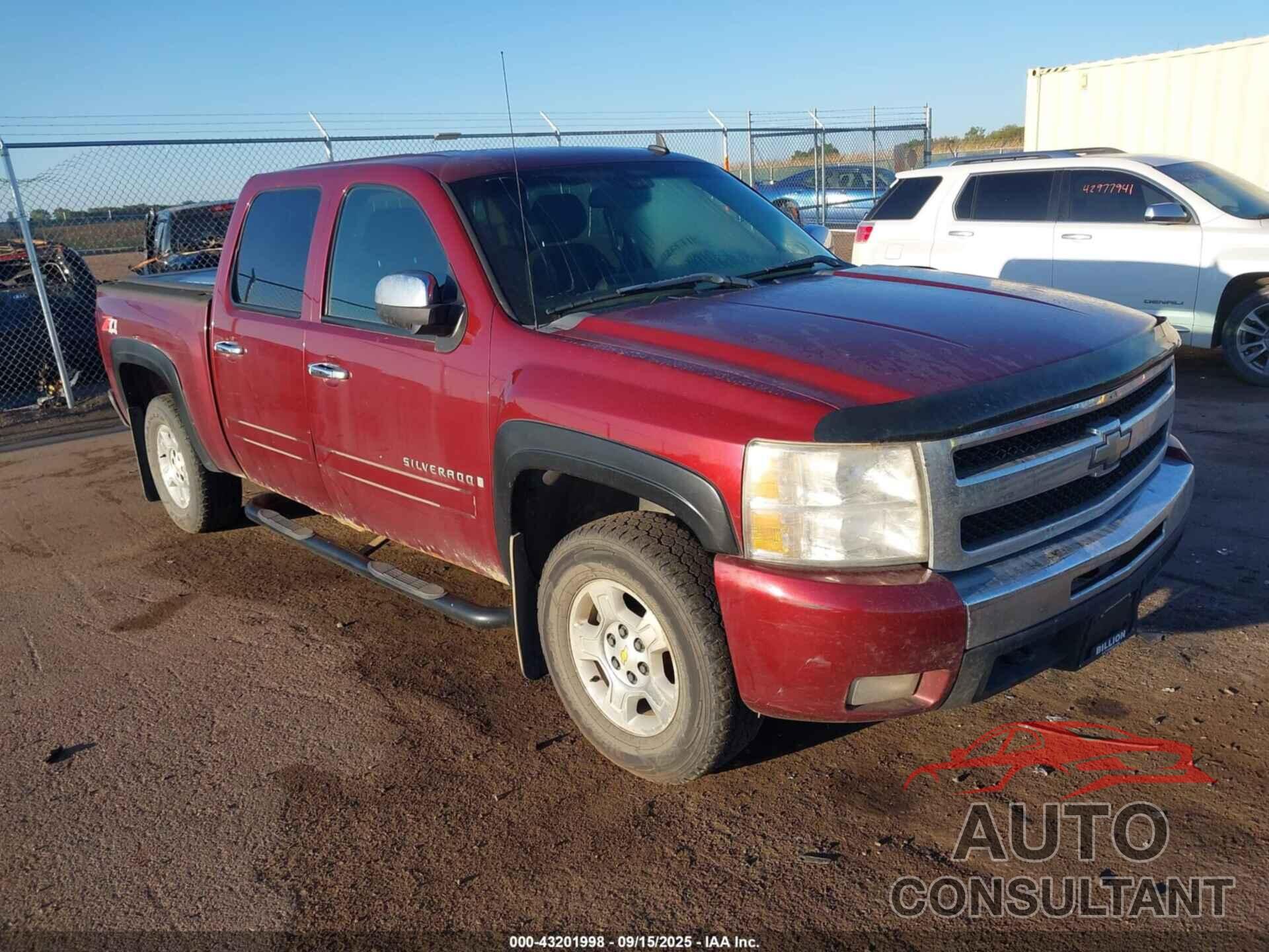 CHEVROLET SILVERADO 1500 2009 - 3GCEK23379G156594
