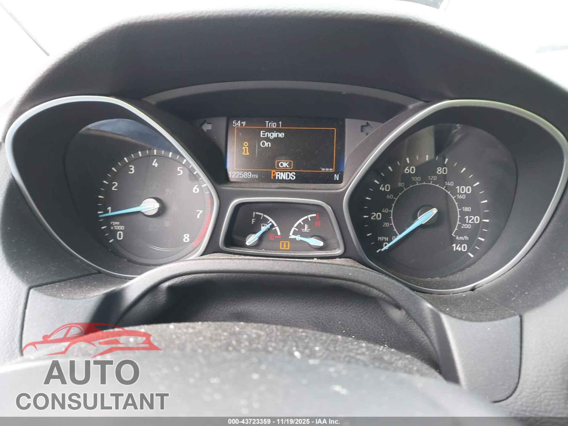 FORD FOCUS 2017 - 1FADP3J24HL267737