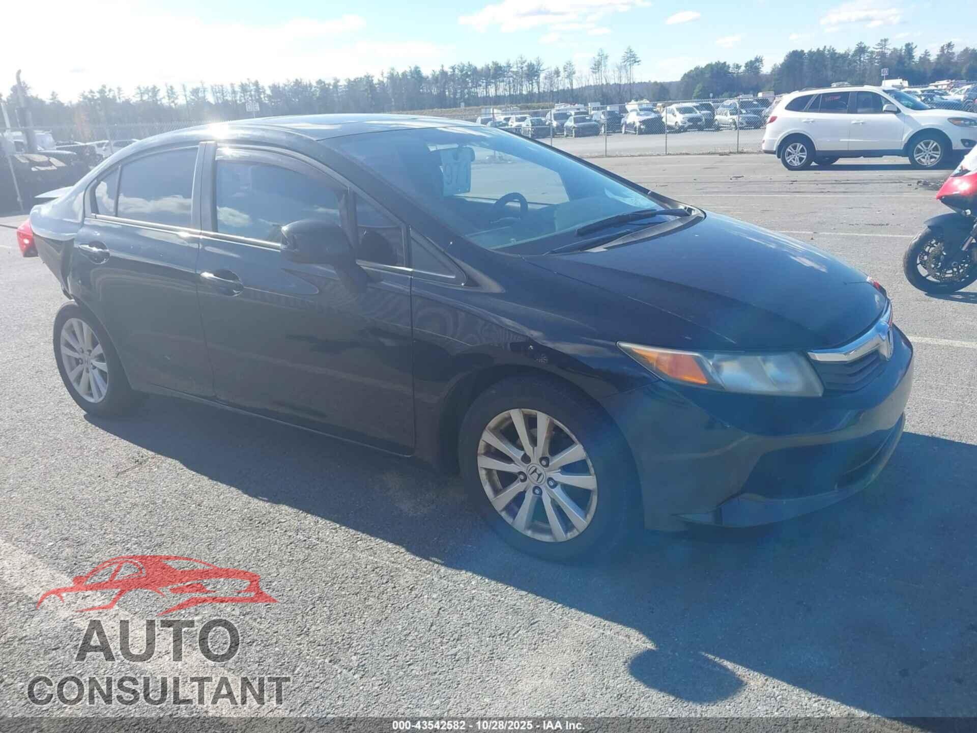 HONDA CIVIC 2012 - 2HGFB2F82CH309208