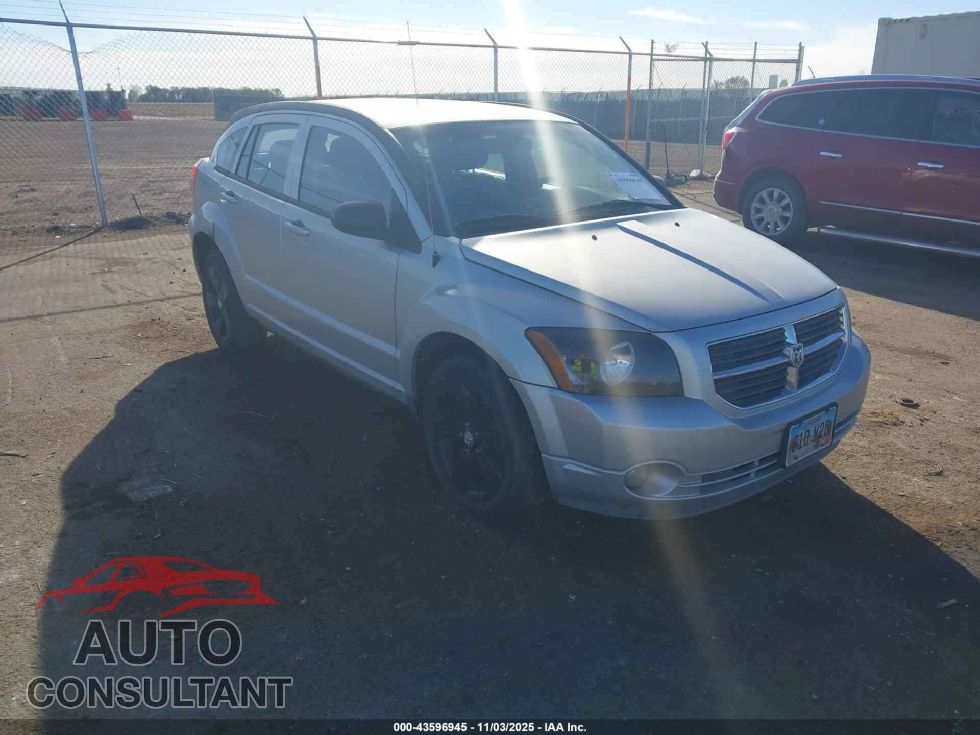 DODGE CALIBER 2012 - 1C3CDWDAXCD507920