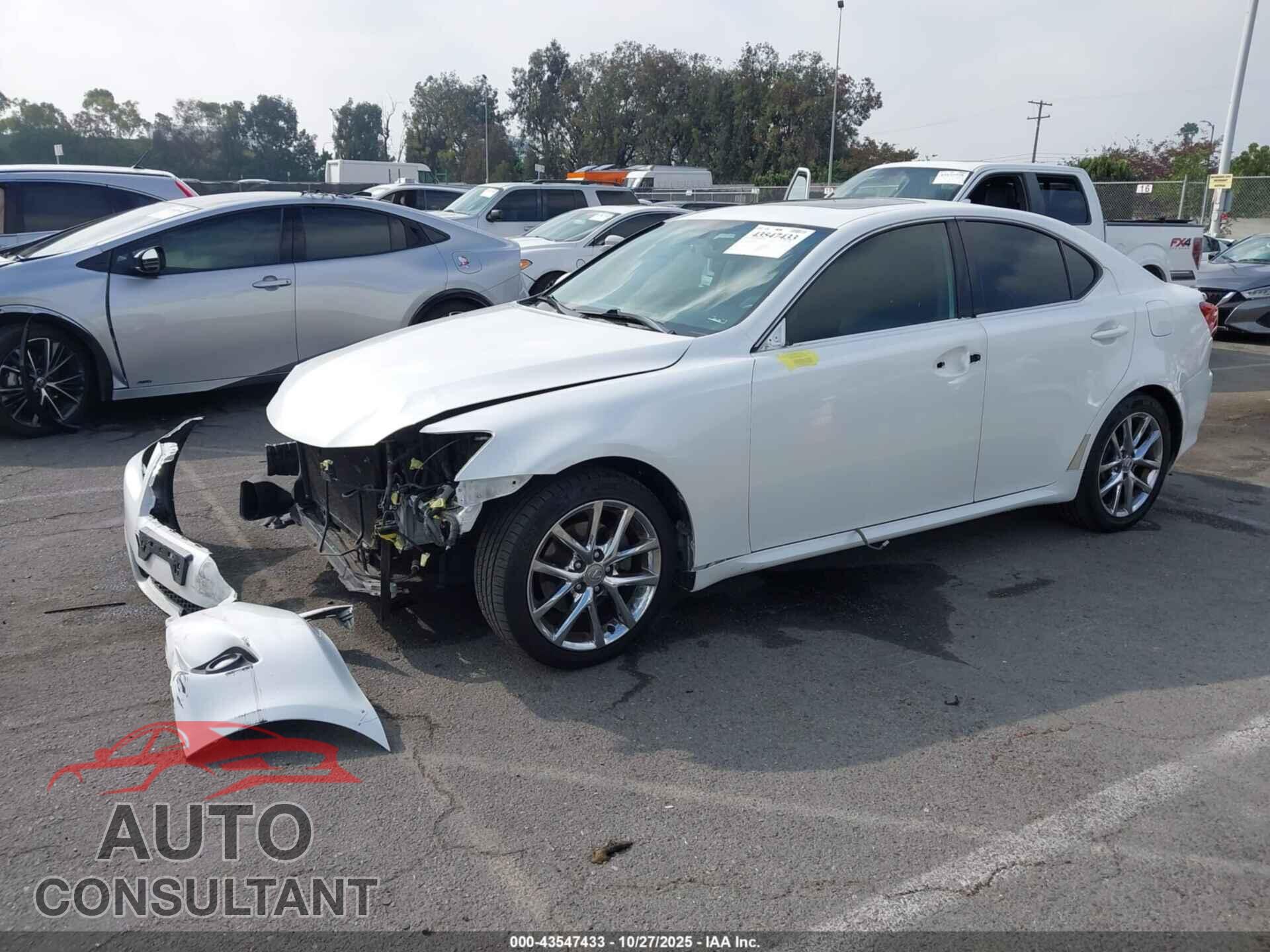 LEXUS IS 250 2012 - JTHBF5C25C5180048