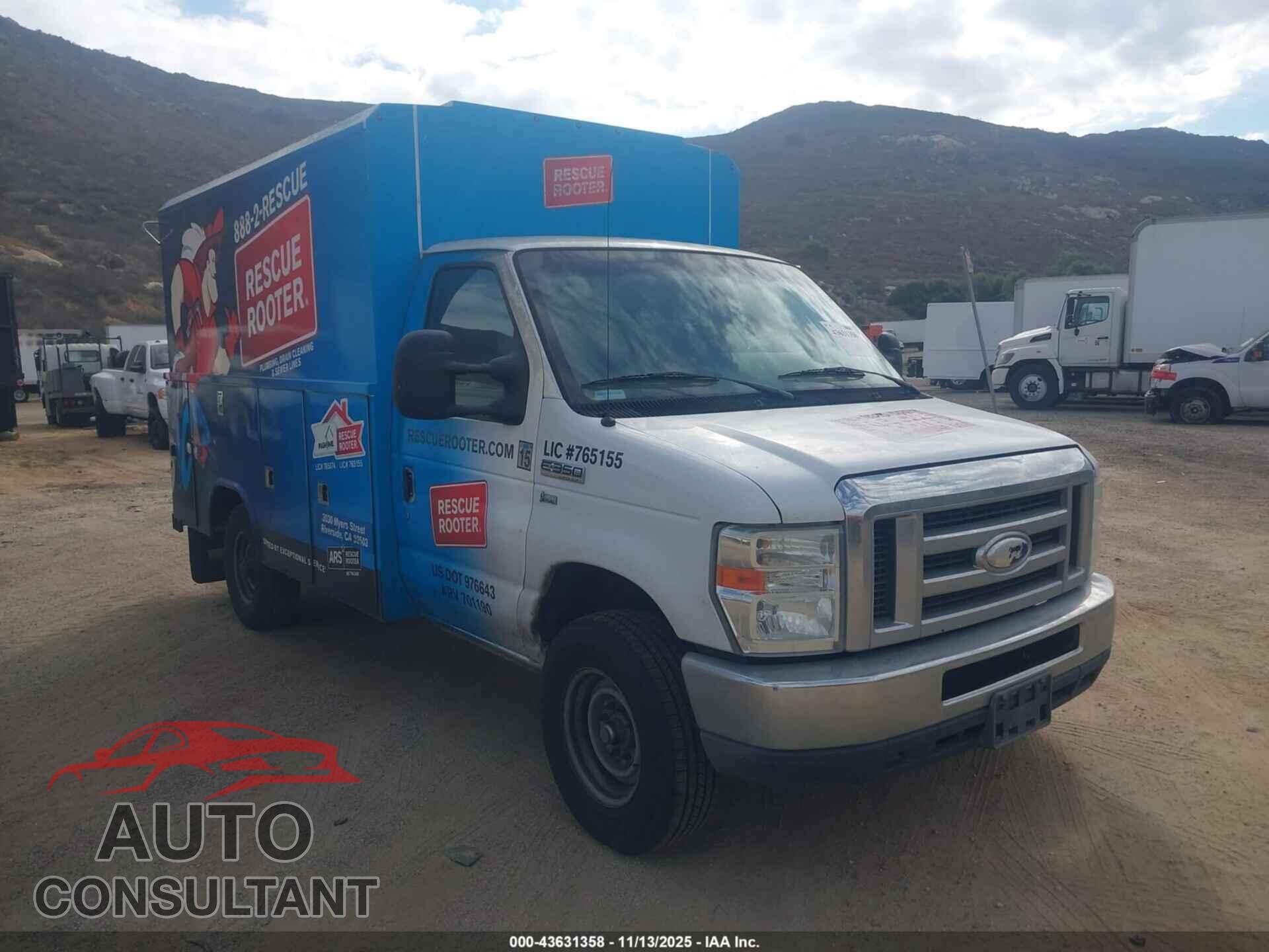 FORD E-350 CUTAWAY 2016 - 1FDWE3FL6GDC28338
