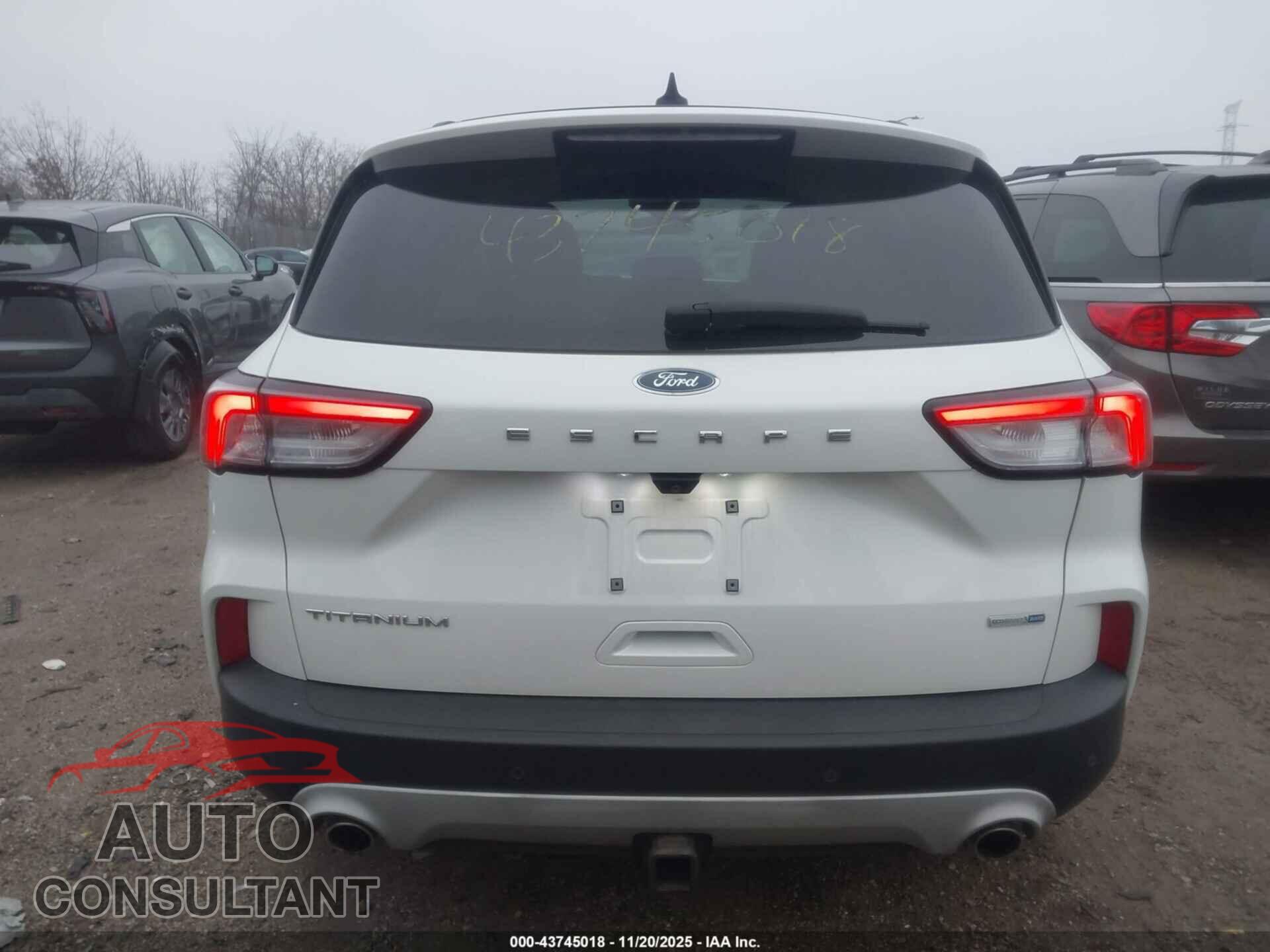 FORD ESCAPE 2020 - 1FMCU9J98LUA08973