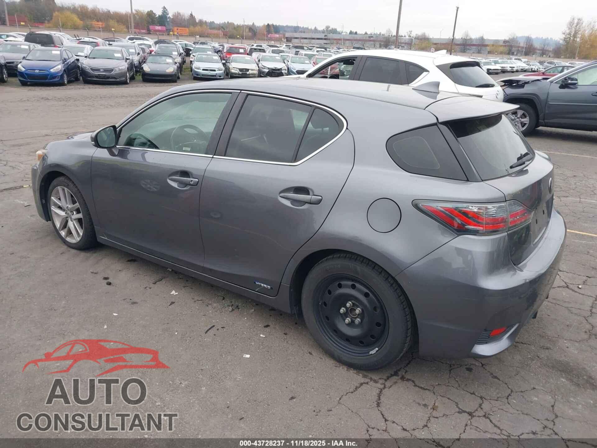 LEXUS CT 200H 2014 - JTHKD5BH9E2184703