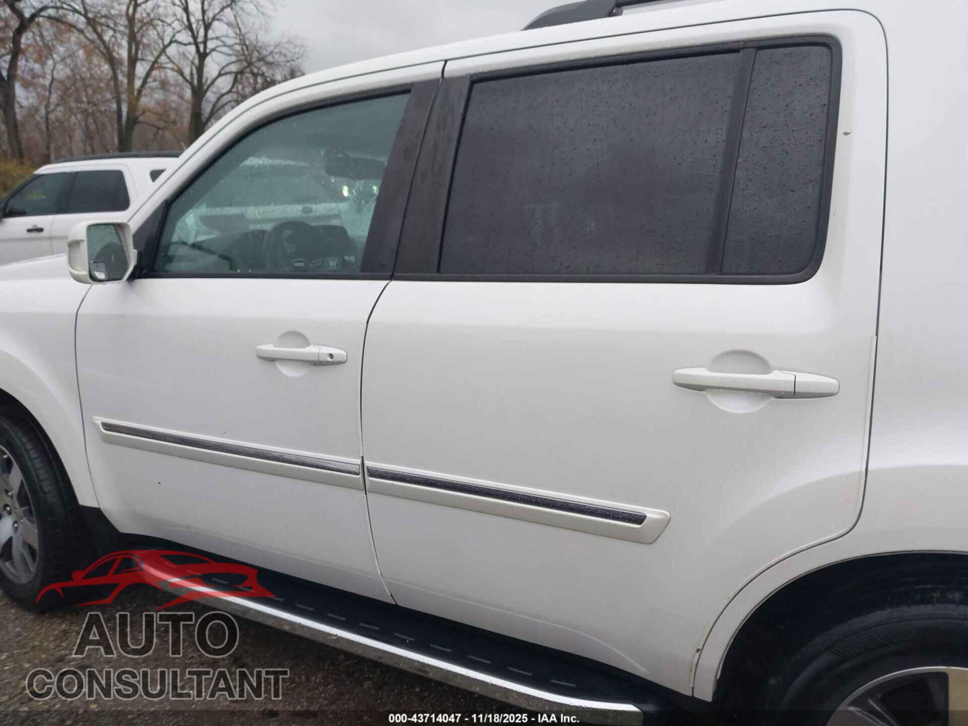 HONDA PILOT 2012 - 5FNYF4H92CB065563