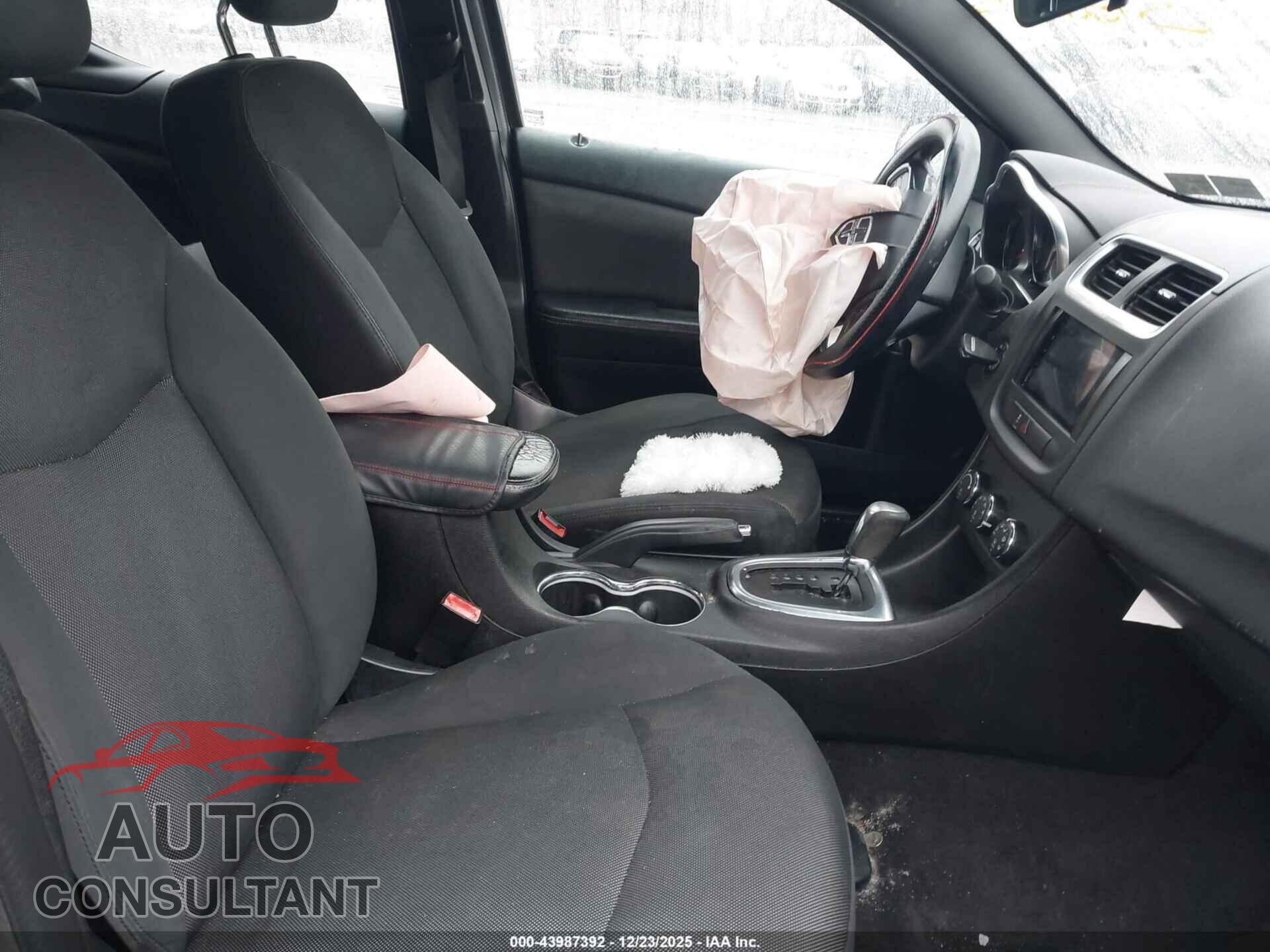 DODGE AVENGER 2013 - 1C3CDZCB9DN768141