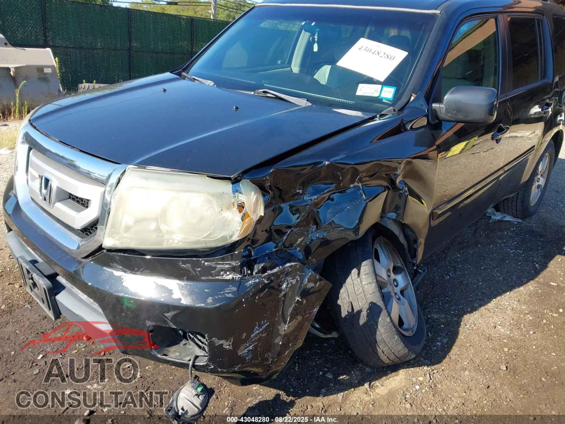HONDA PILOT 2009 - 5FNYF48409B006685