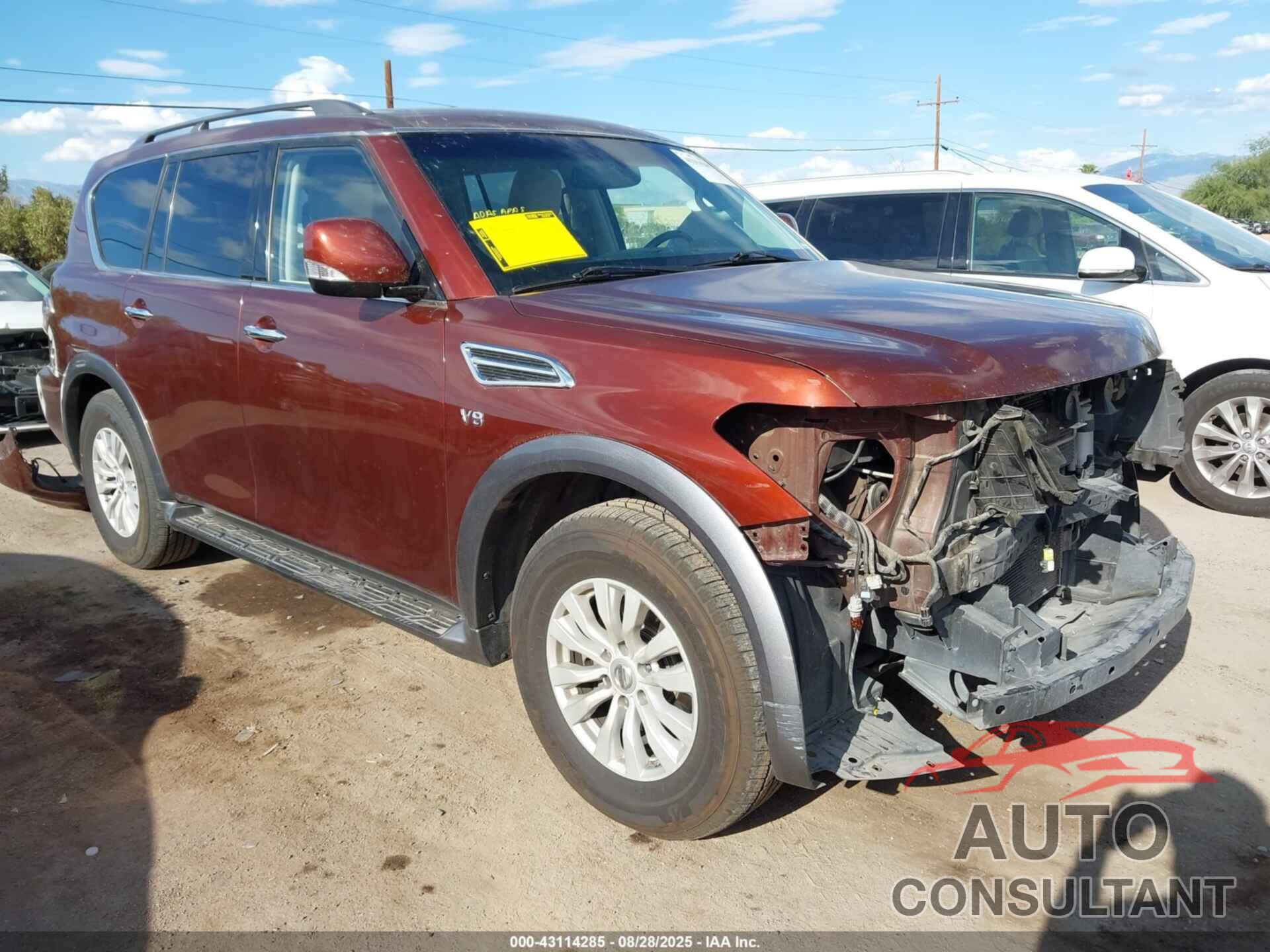 NISSAN ARMADA 2018 - JN8AY2NDXJ9052659