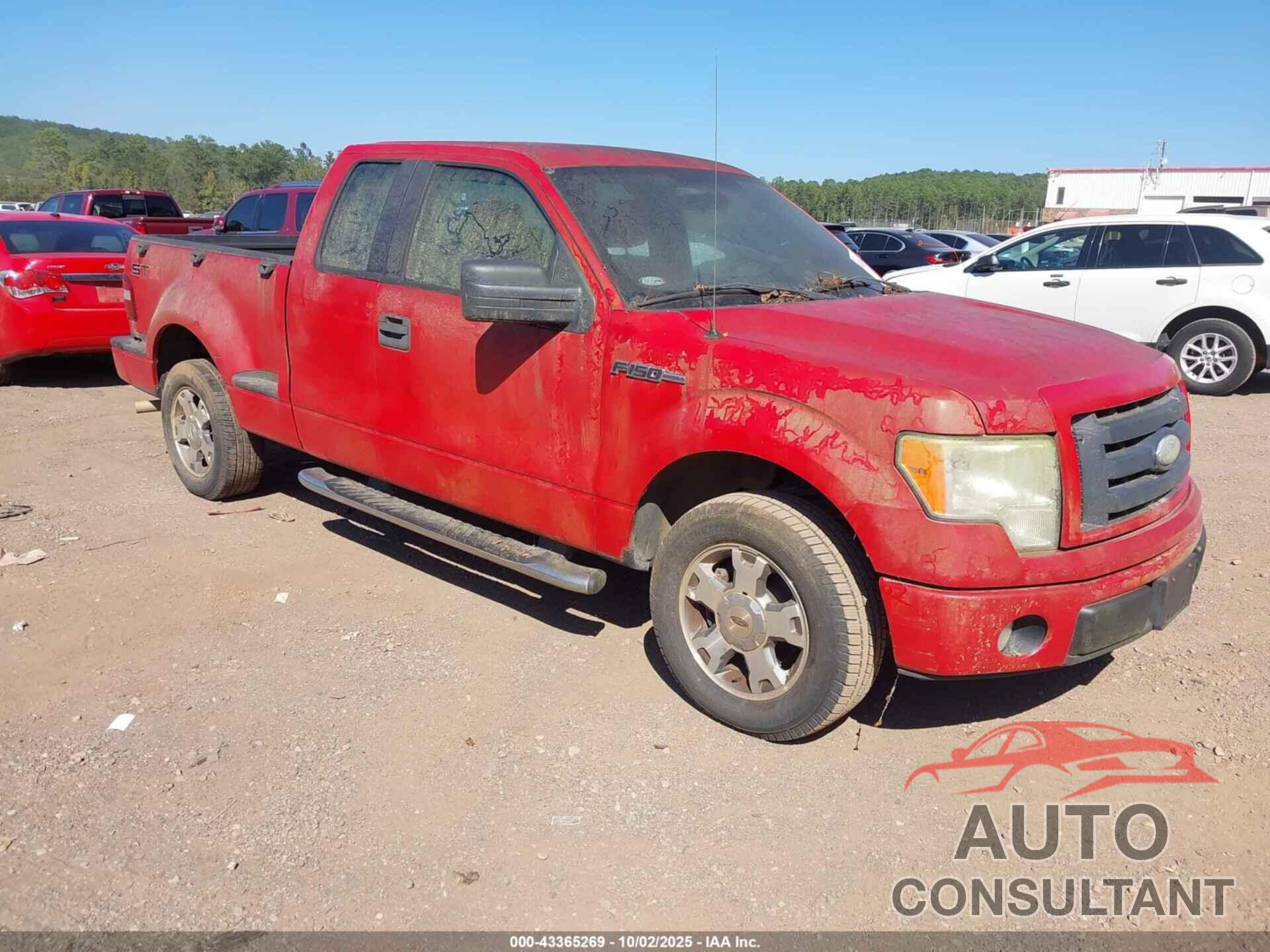 FORD F-150 2009 - 1FTRX02W99KB82397