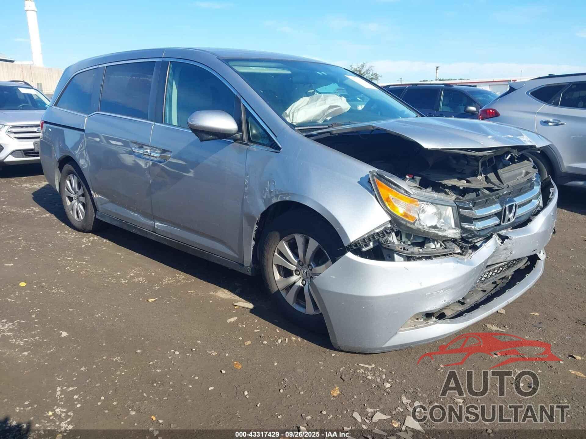 HONDA ODYSSEY 2016 - 5FNRL5H43GB089268