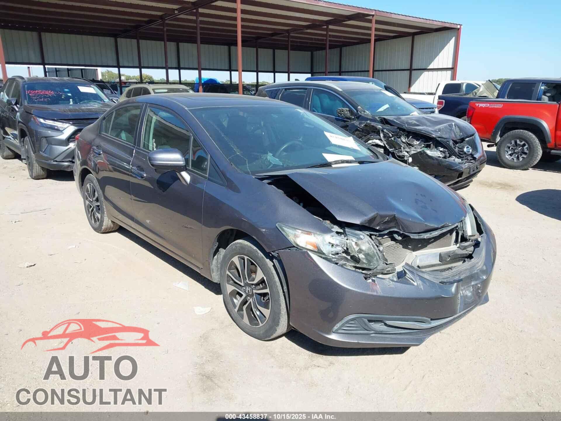 HONDA CIVIC 2015 - 19XFB2F80FE010833