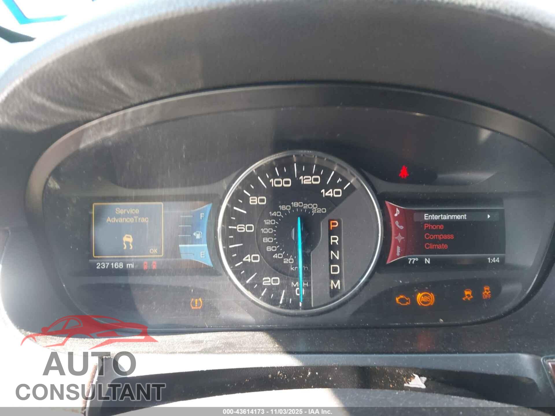 FORD EDGE 2012 - 2FMDK3KCXCBA04740