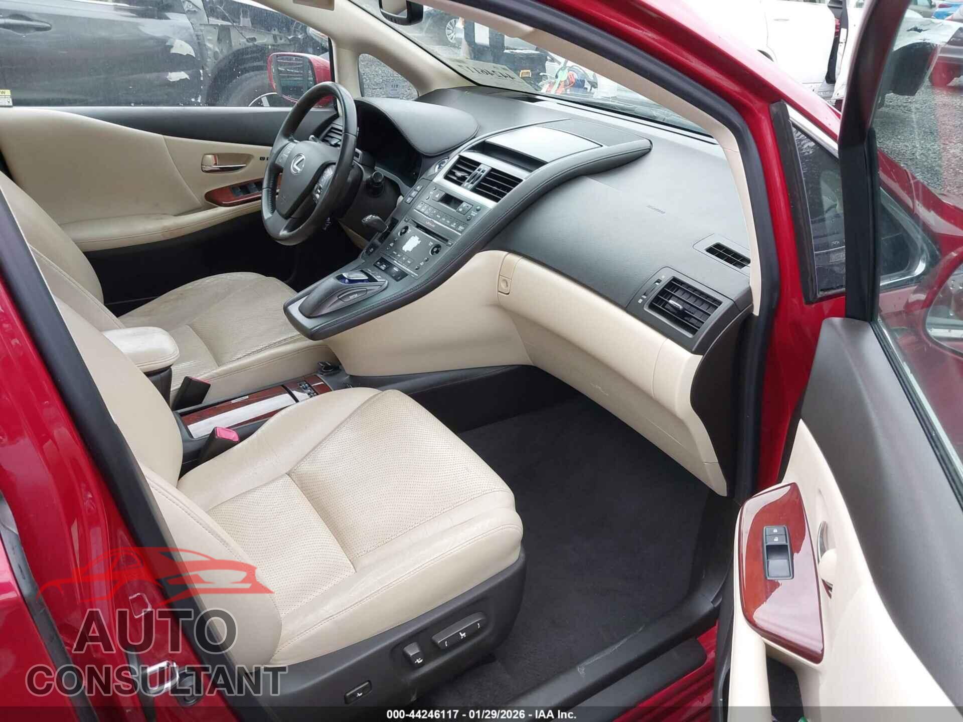 LEXUS HS 2010 - JTHBB1BA5A2002913