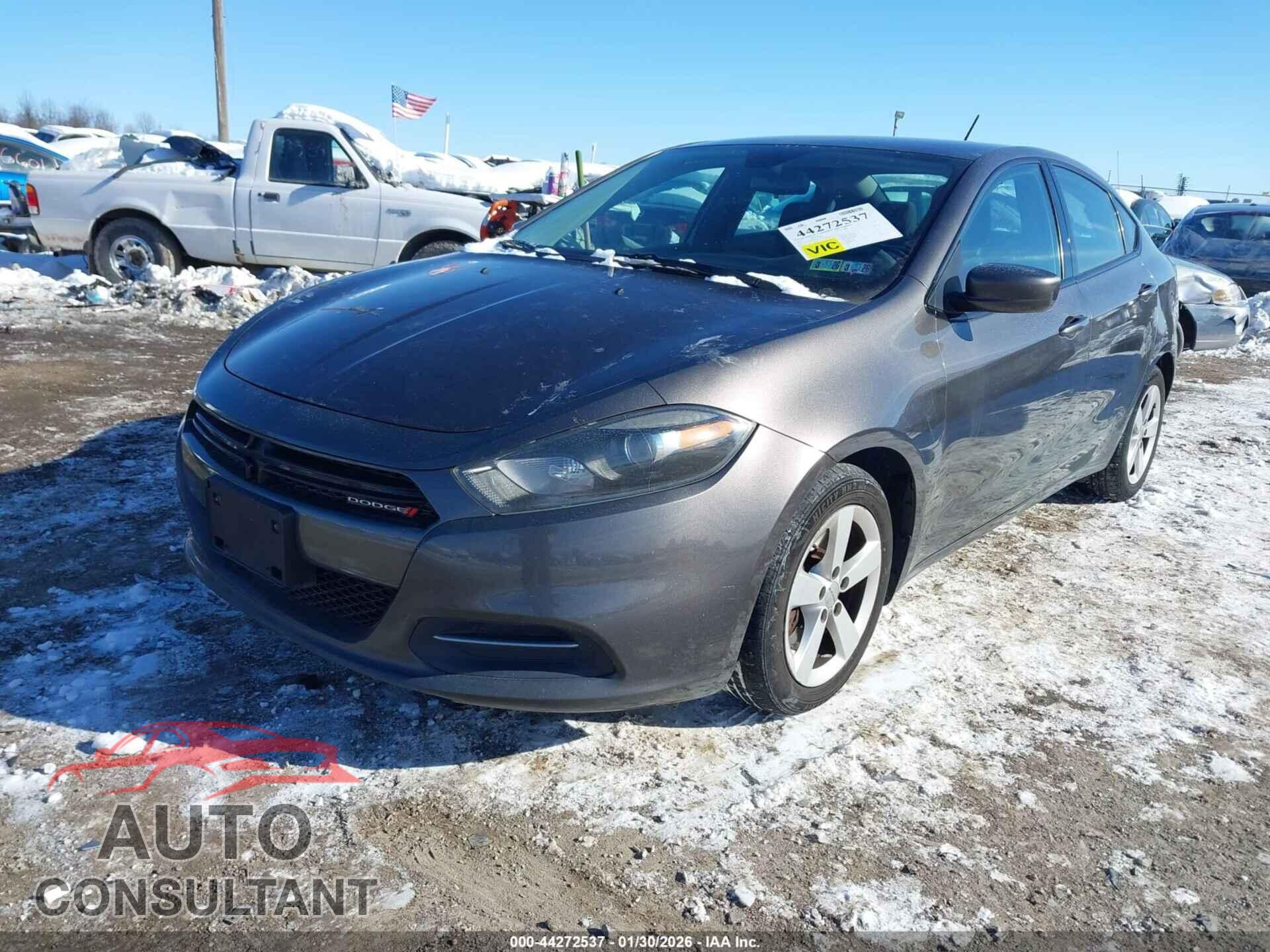 DODGE DART 2015 - 1C3CDFBB0FD337521