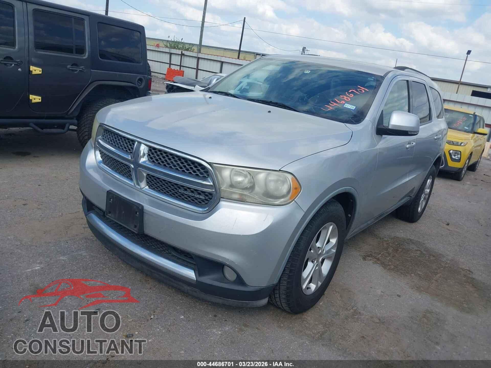 DODGE DURANGO 2012 - 1C4RDHDG1CC191352