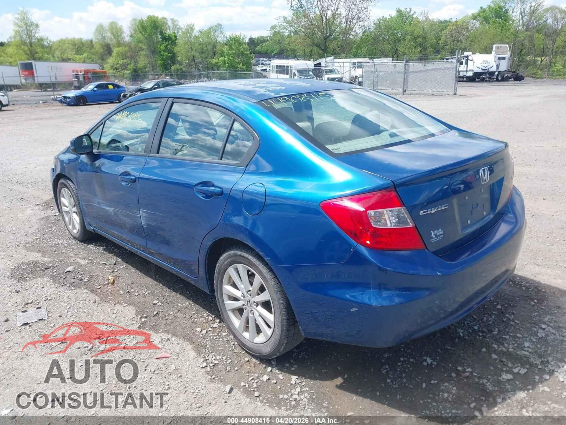 HONDA CIVIC 2012 - 2HGFB2F80CH533822