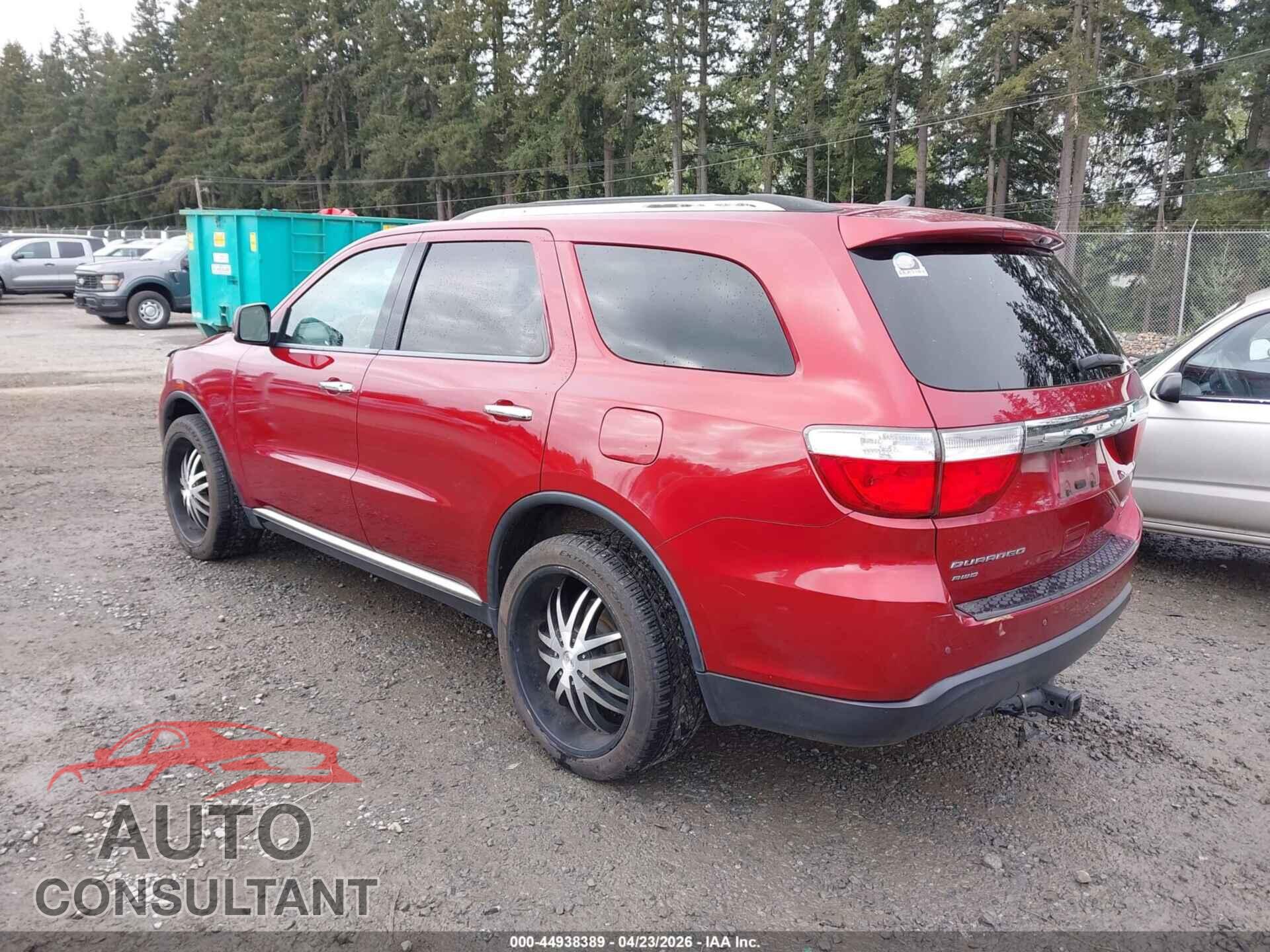 DODGE DURANGO 2013 - 1C4RDJDGXDC676761
