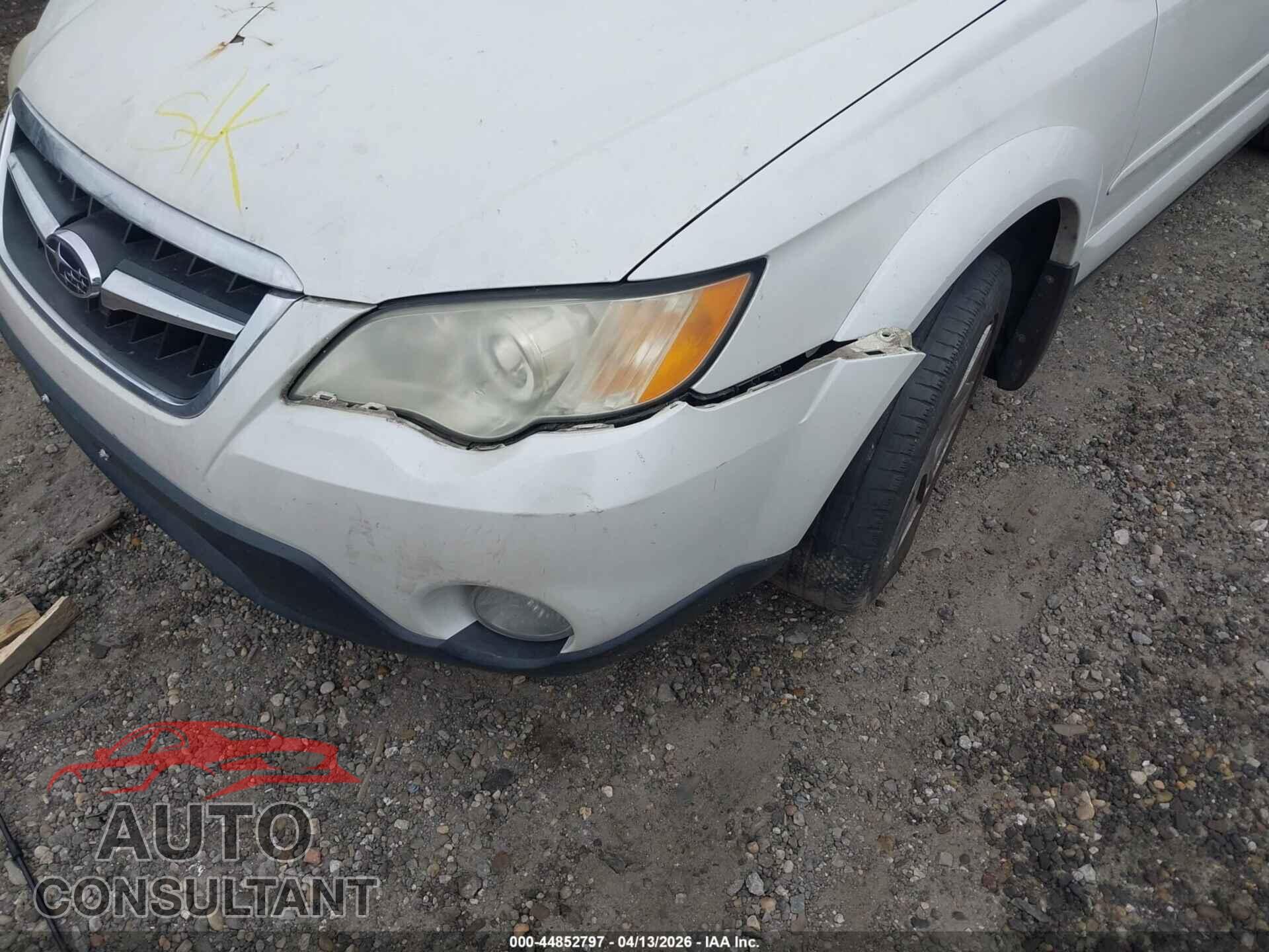 SUBARU OUTBACK 2009 - 4S4BP61C897347320
