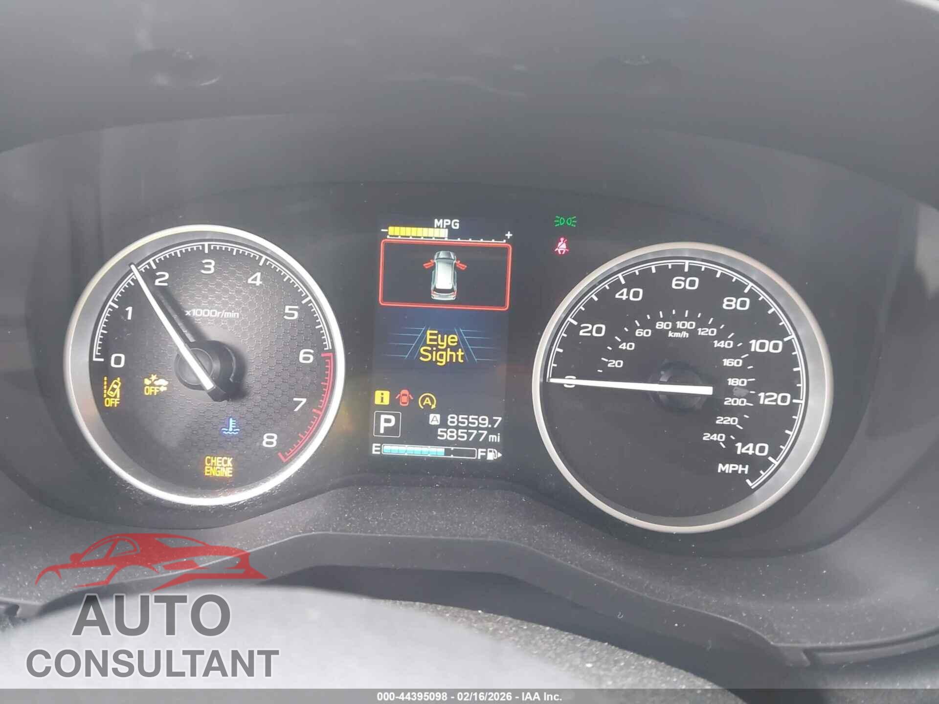 SUBARU FORESTER 2019 - JF2SKAGC3KH487550