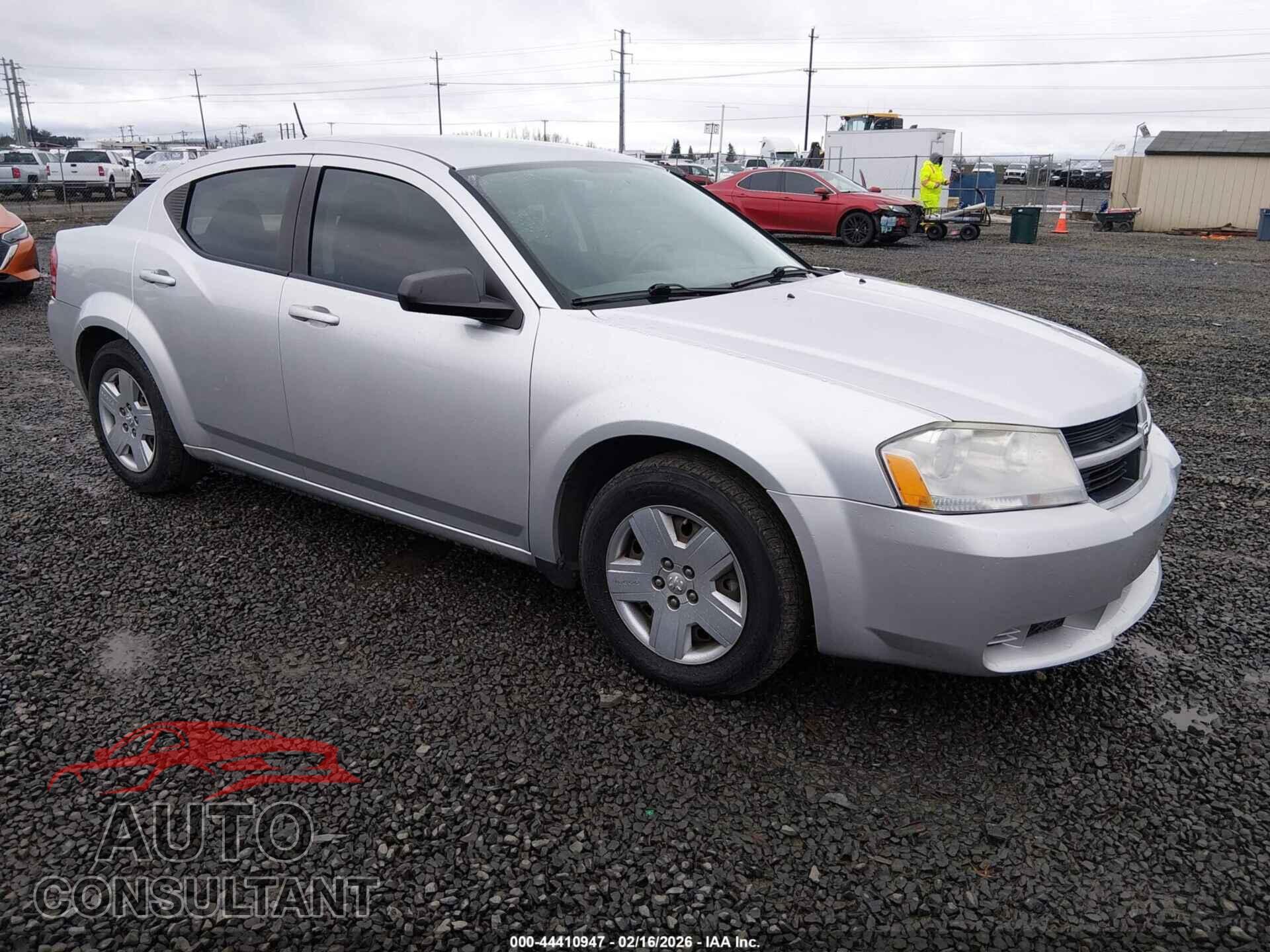 DODGE AVENGER 2010 - 1B3CC4FB8AN159407