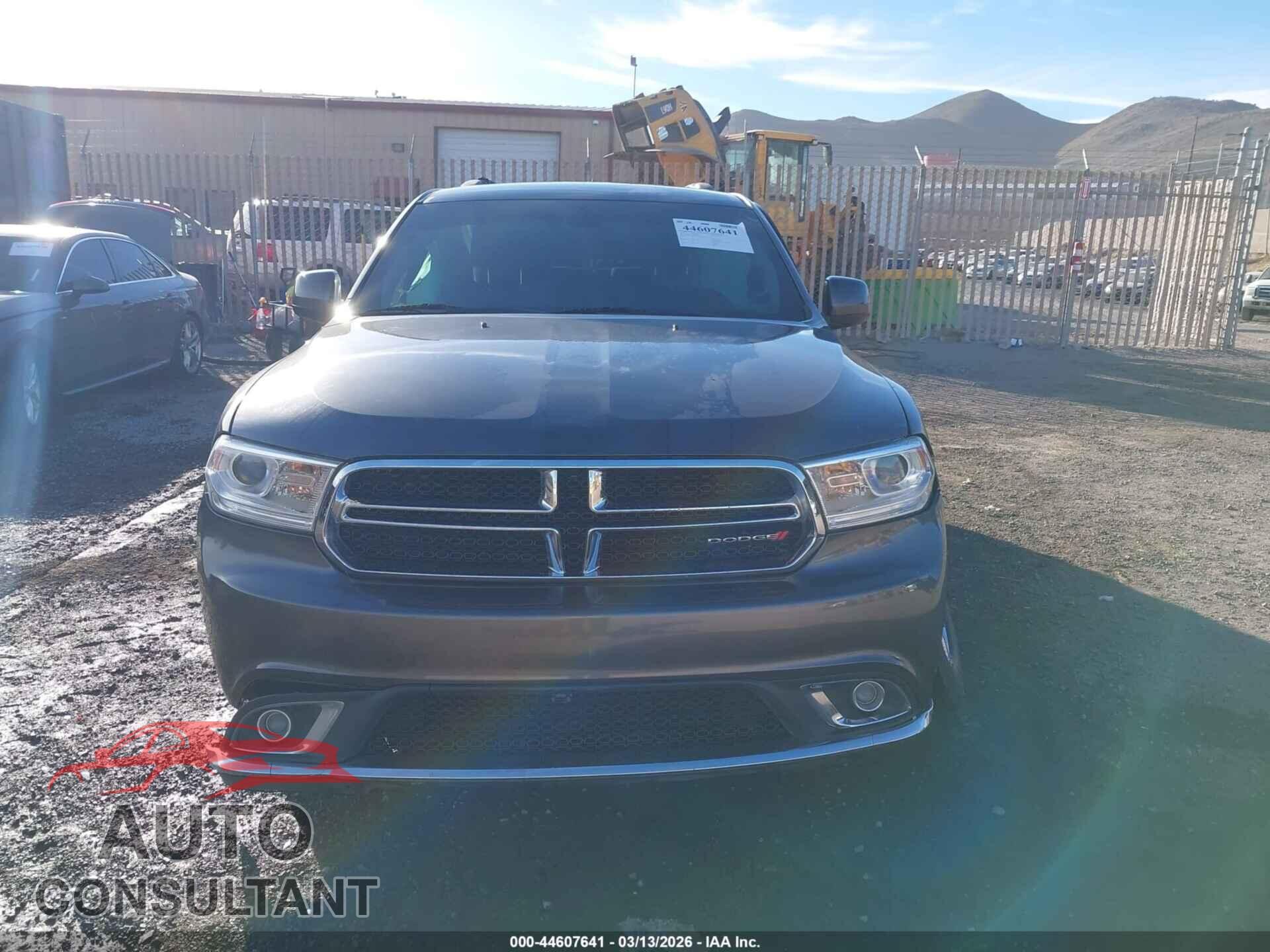 DODGE DURANGO 2017 - 1C4RDJAGXHC857532