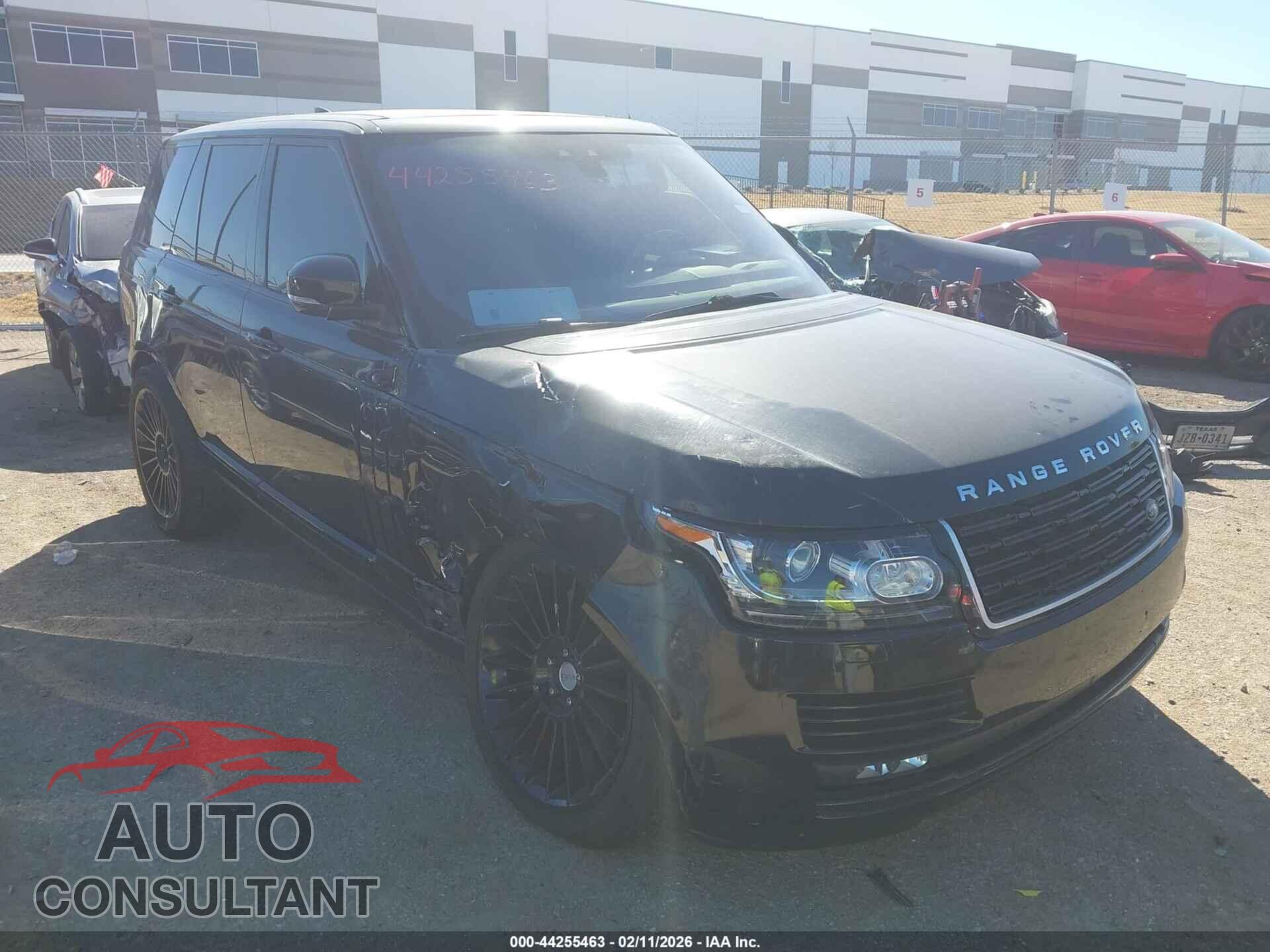LAND ROVER RANGE ROVER 2017 - SALGS2FE5HA334255