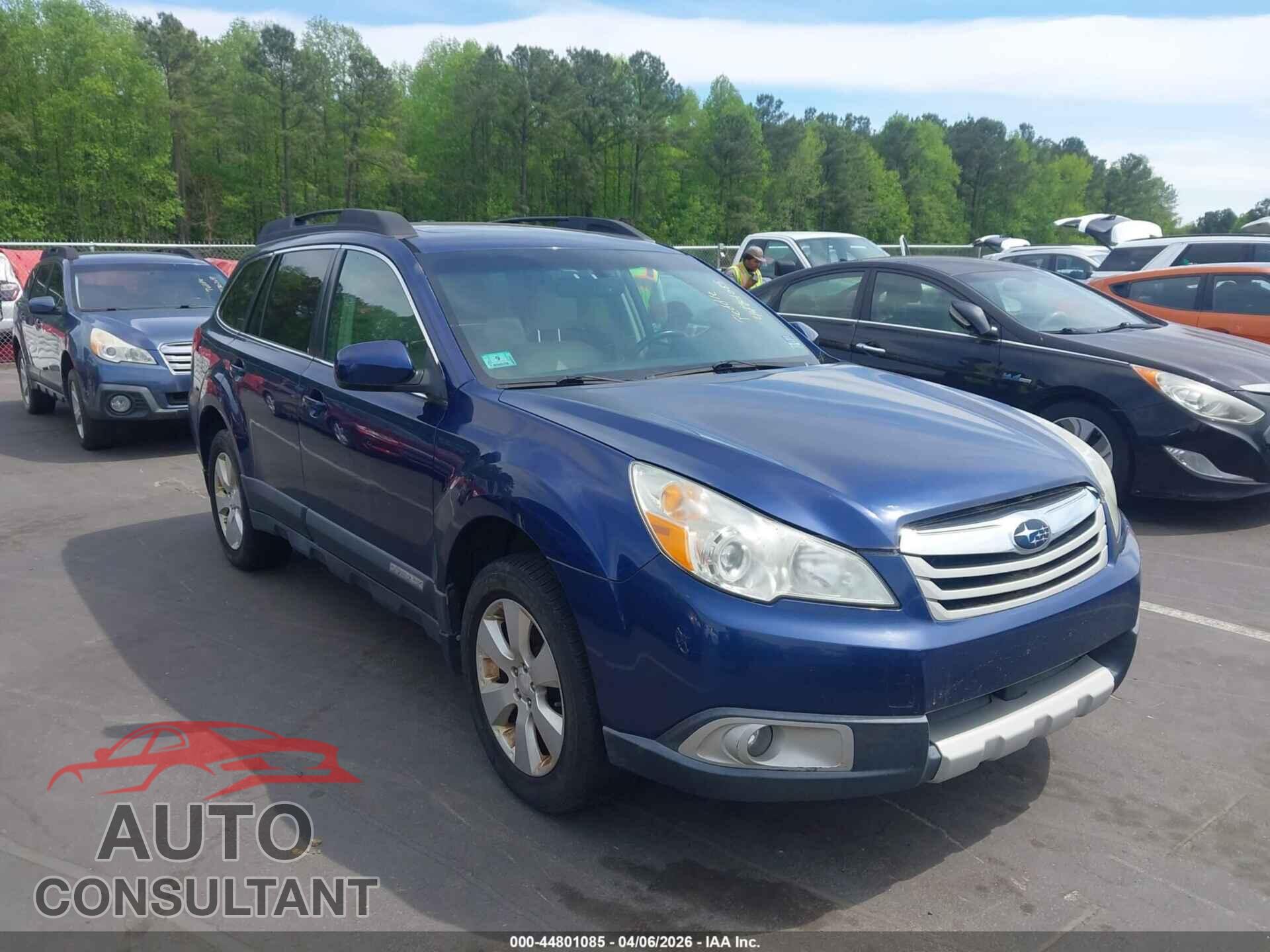 SUBARU OUTBACK 2011 - 4S4BRBLC2B3371030