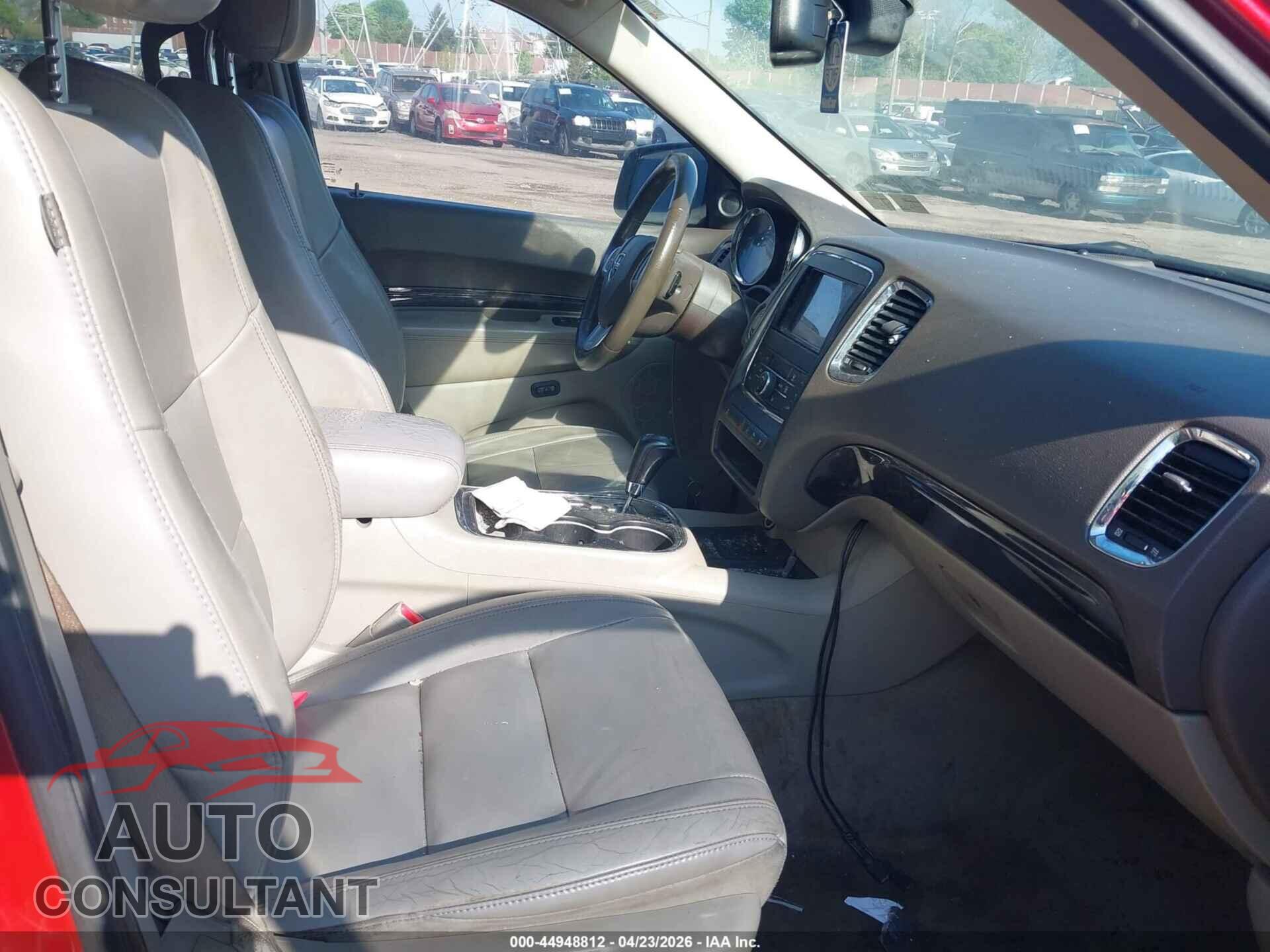 DODGE DURANGO 2011 - 1D4RE4GG5BC639501