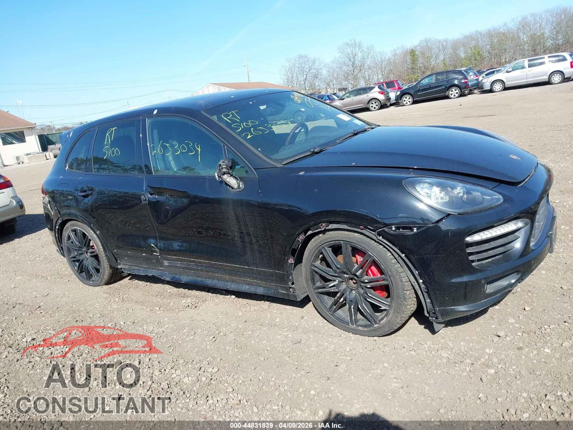 PORSCHE CAYENNE 2013 - WP1AD2A23DLA78442