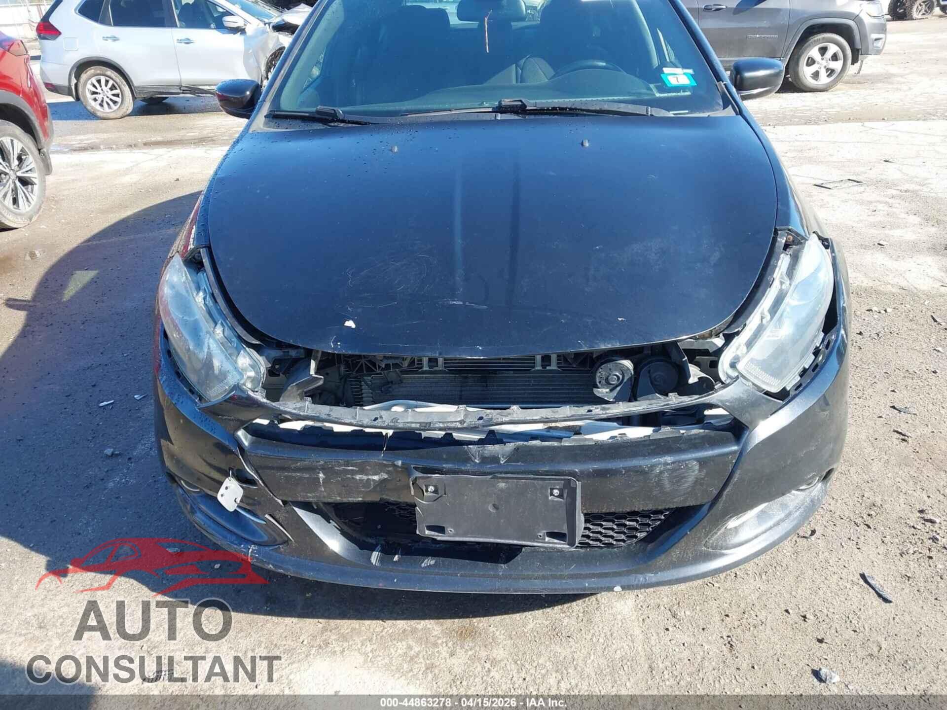 DODGE DART 2015 - 1C3CDFBB0FD126576